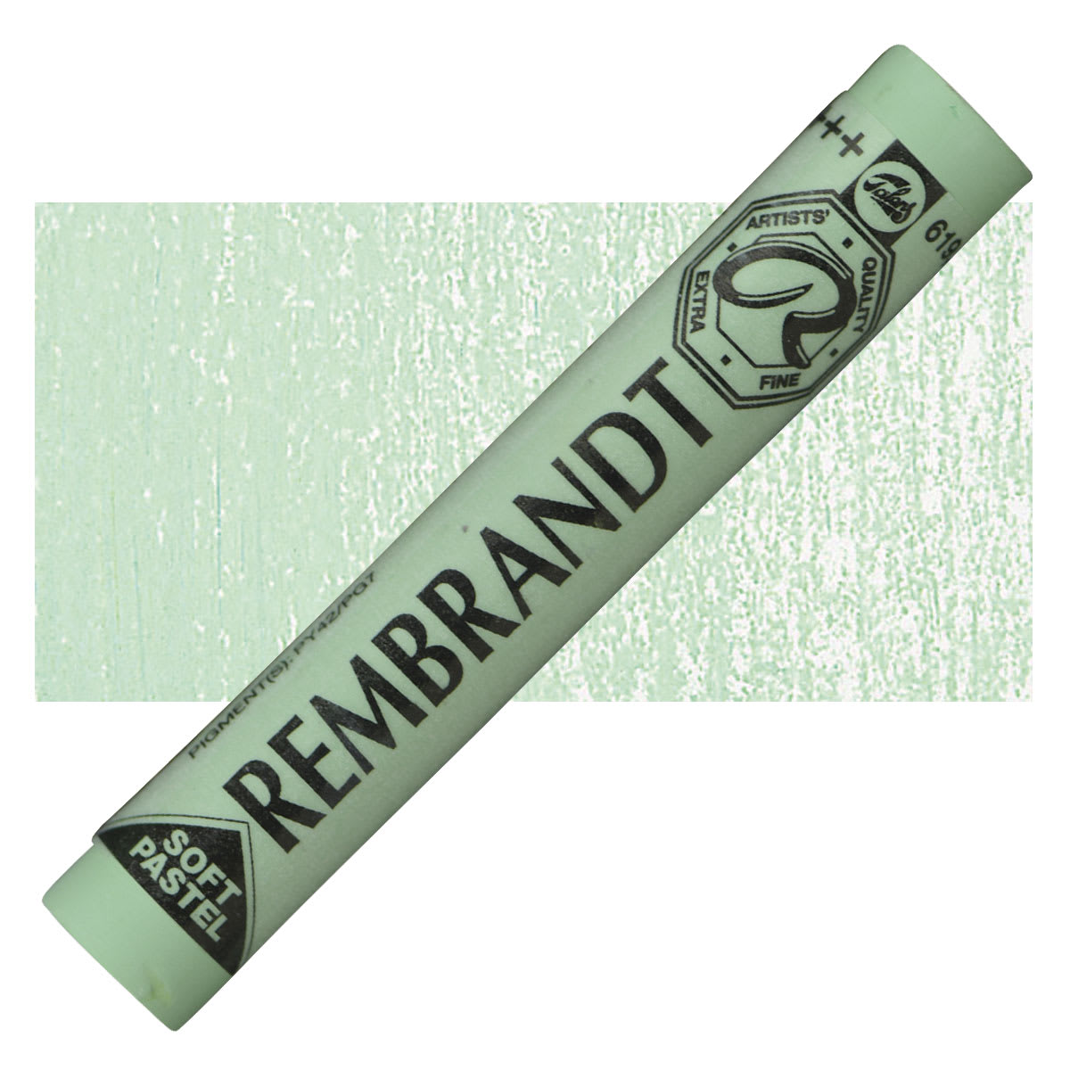 Rembrandt Soft Pastel - Permanent Green Deep 619.9, Full Stick
