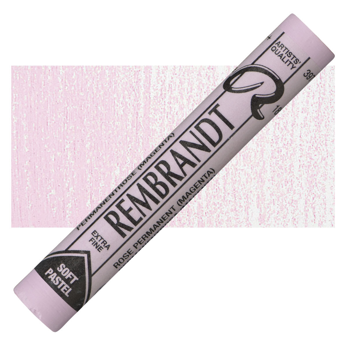 Rembrandt Soft Pastel - Permanent Rose 397.10, Full Stick