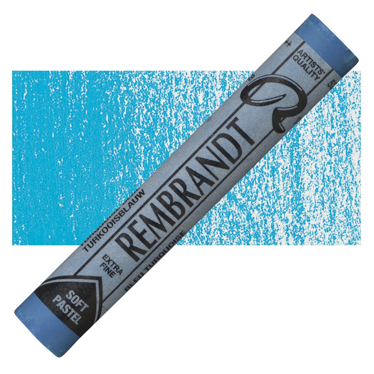 Rembrandt Soft Pastel - Turquoise 522.5, Full Stick