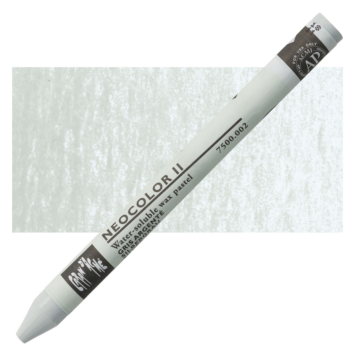 Caran d'Ache Neocolor II Aquarelle Artists' Pastel - Silver Gray