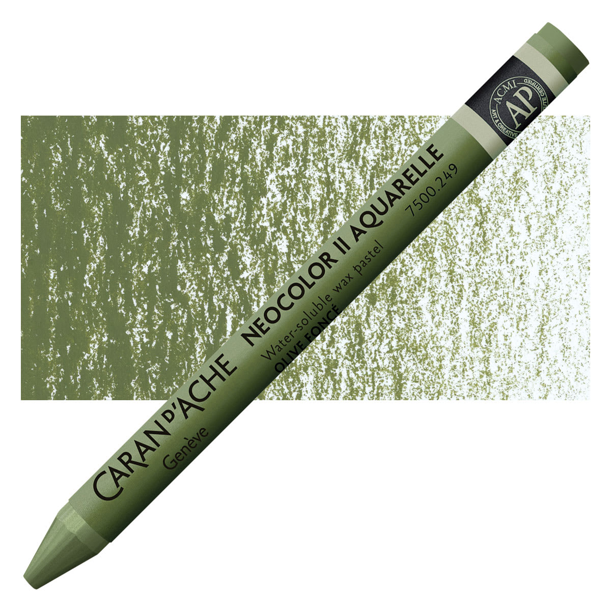 Caran d'Ache Neocolor II Aquarelle Artists' Pastel - Olive