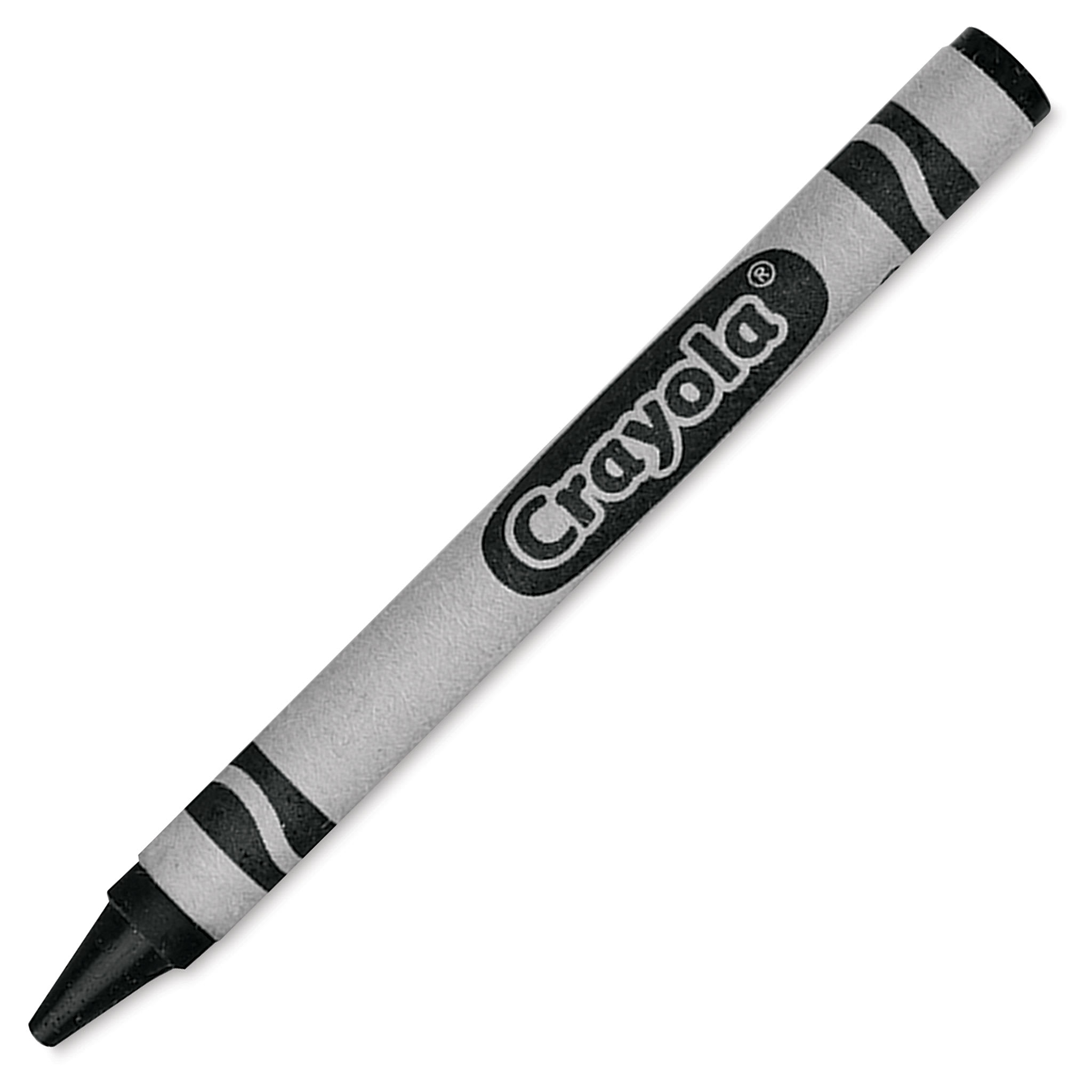 Crayola CYO520836051 Regular Crayon Single Color Refill, 12 Count - Black