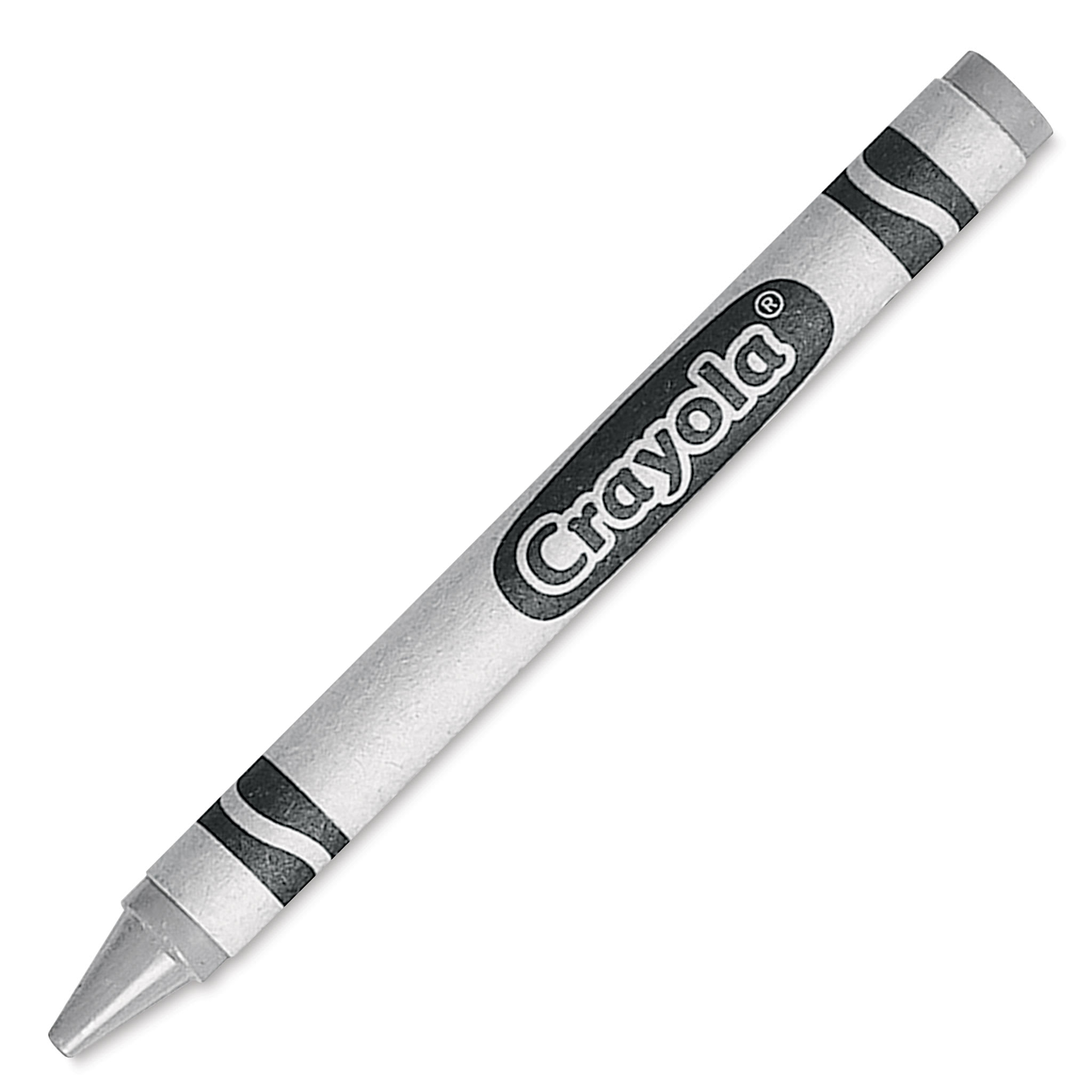 Crayola Crayons - Silver, Box of 12