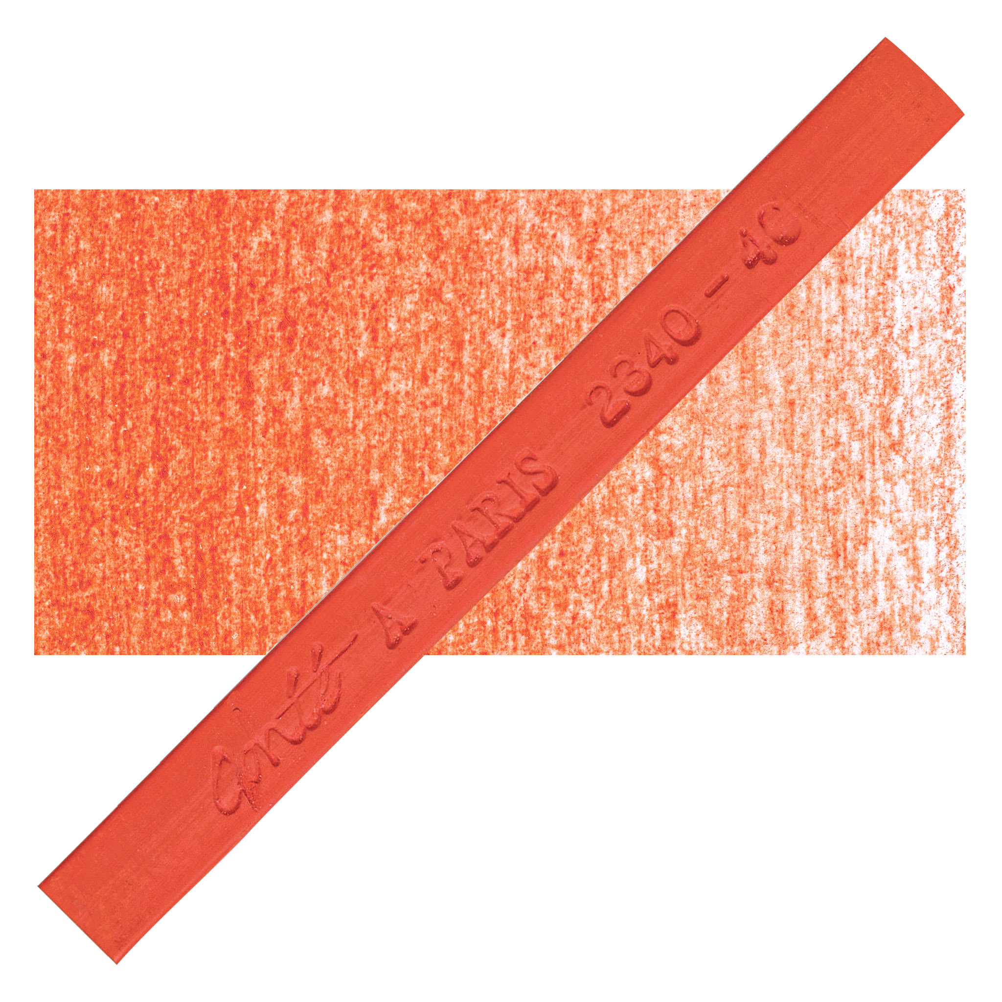 Conté à Paris Colour Pastel Carré - Red Lead 40, Single Carré