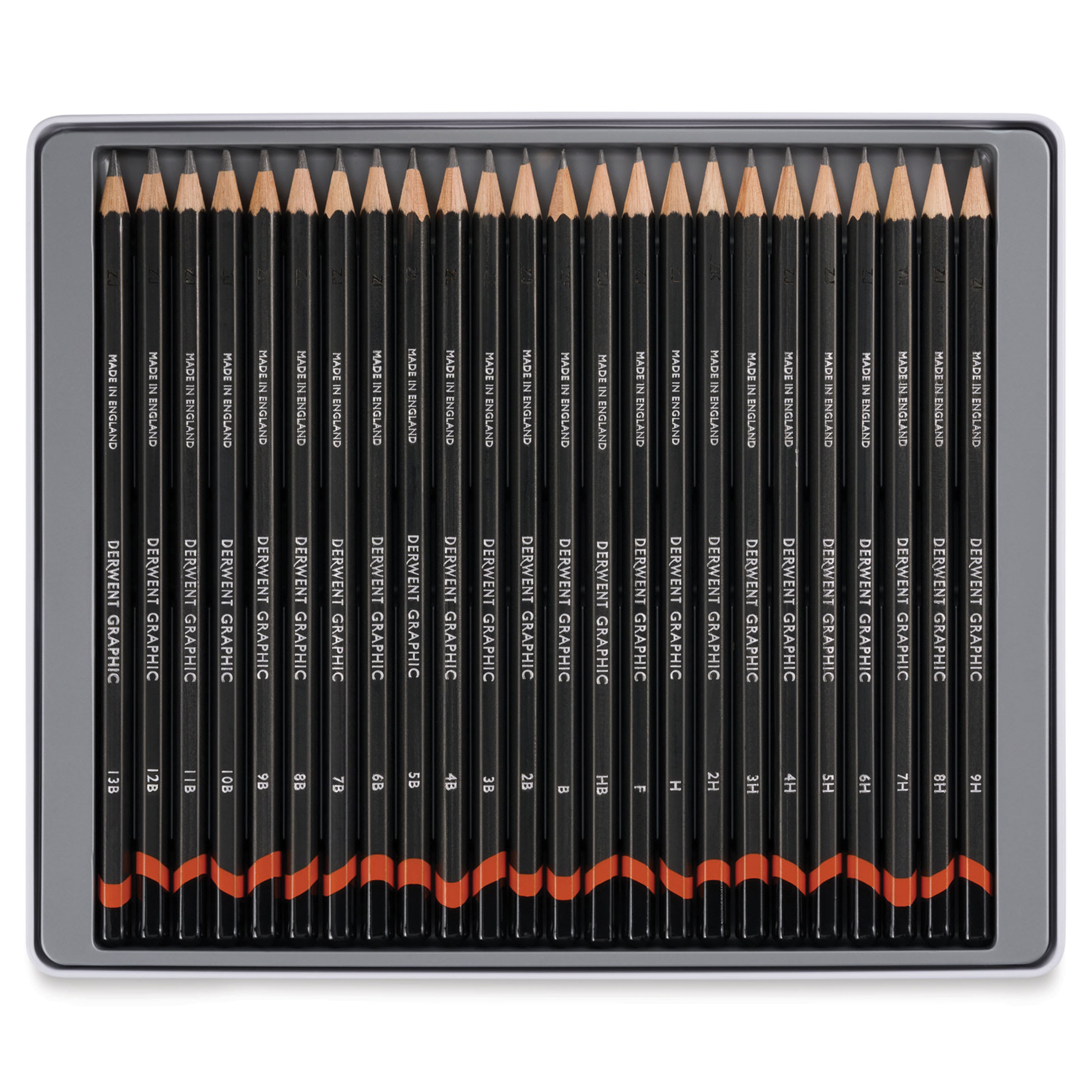 Derwent Graphic Pencils - Complete Graphite, Set of 24