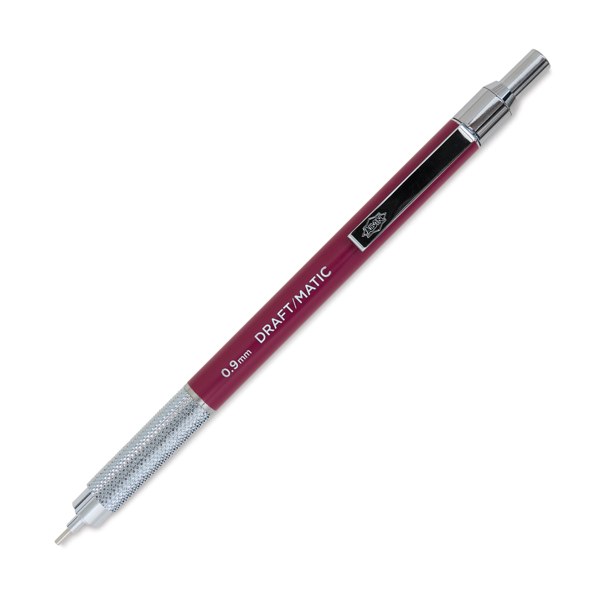 Alvin Draft/Matic Drafting Pencil - 0.9 mm Tip, Maroon