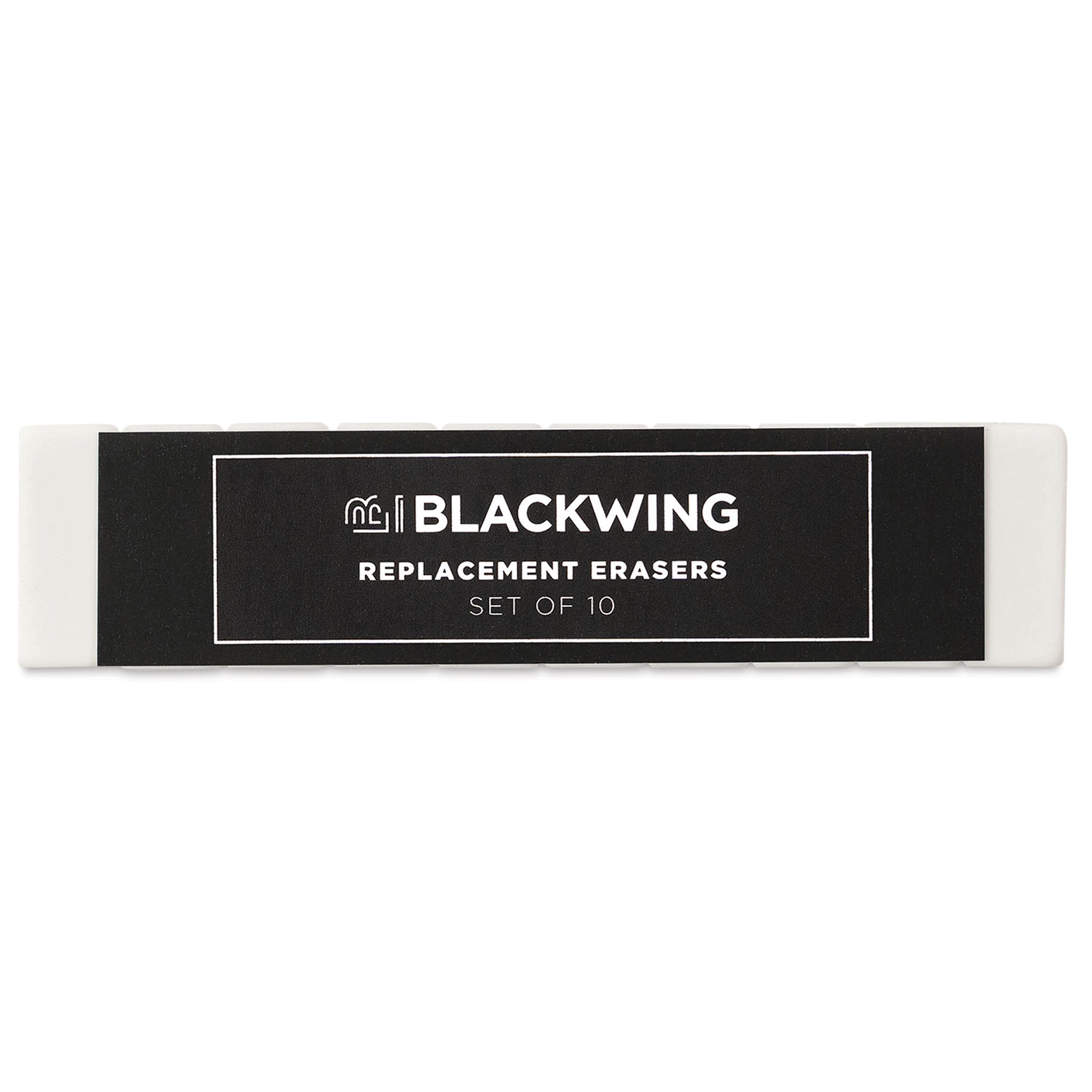 Blackwing Pencil Replacement Erasers - White, Box of 10