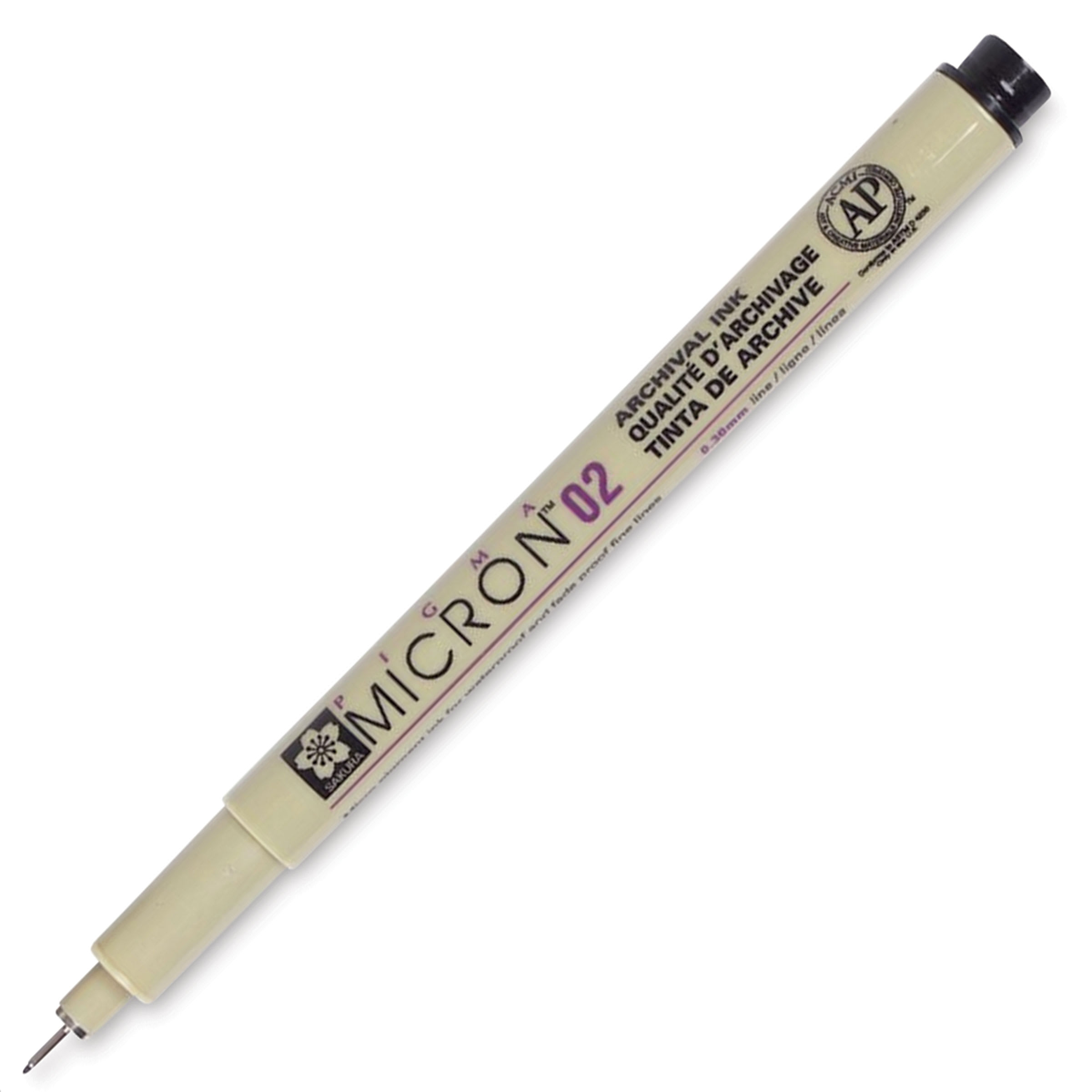 Pigma® Micron™ 02 Fine Line Pen By Sakura in Black | 0.3 mm