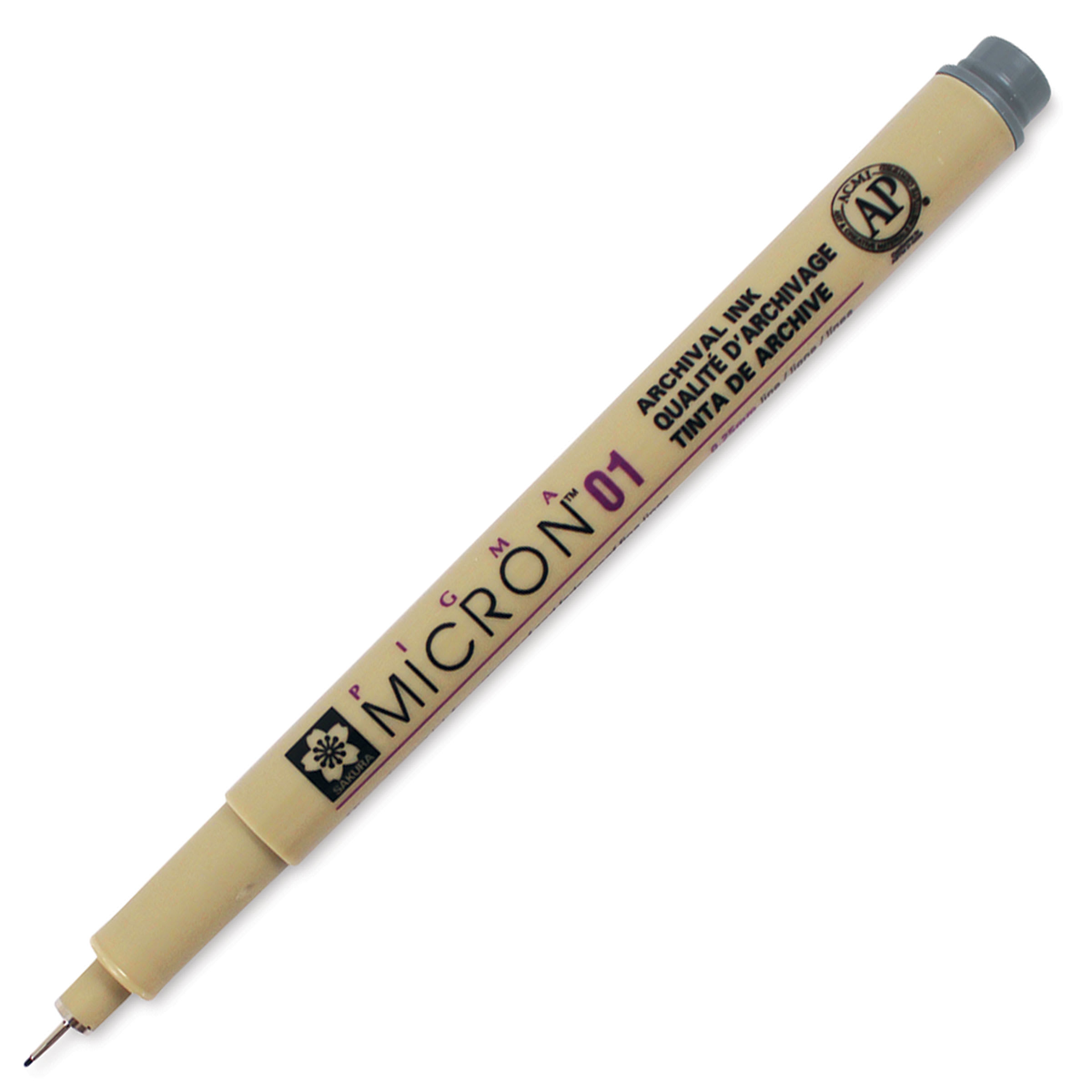 Pigma® Micron™ 01 Fine Line Pen By Sakura in Cool Gray | 0.25 mm
