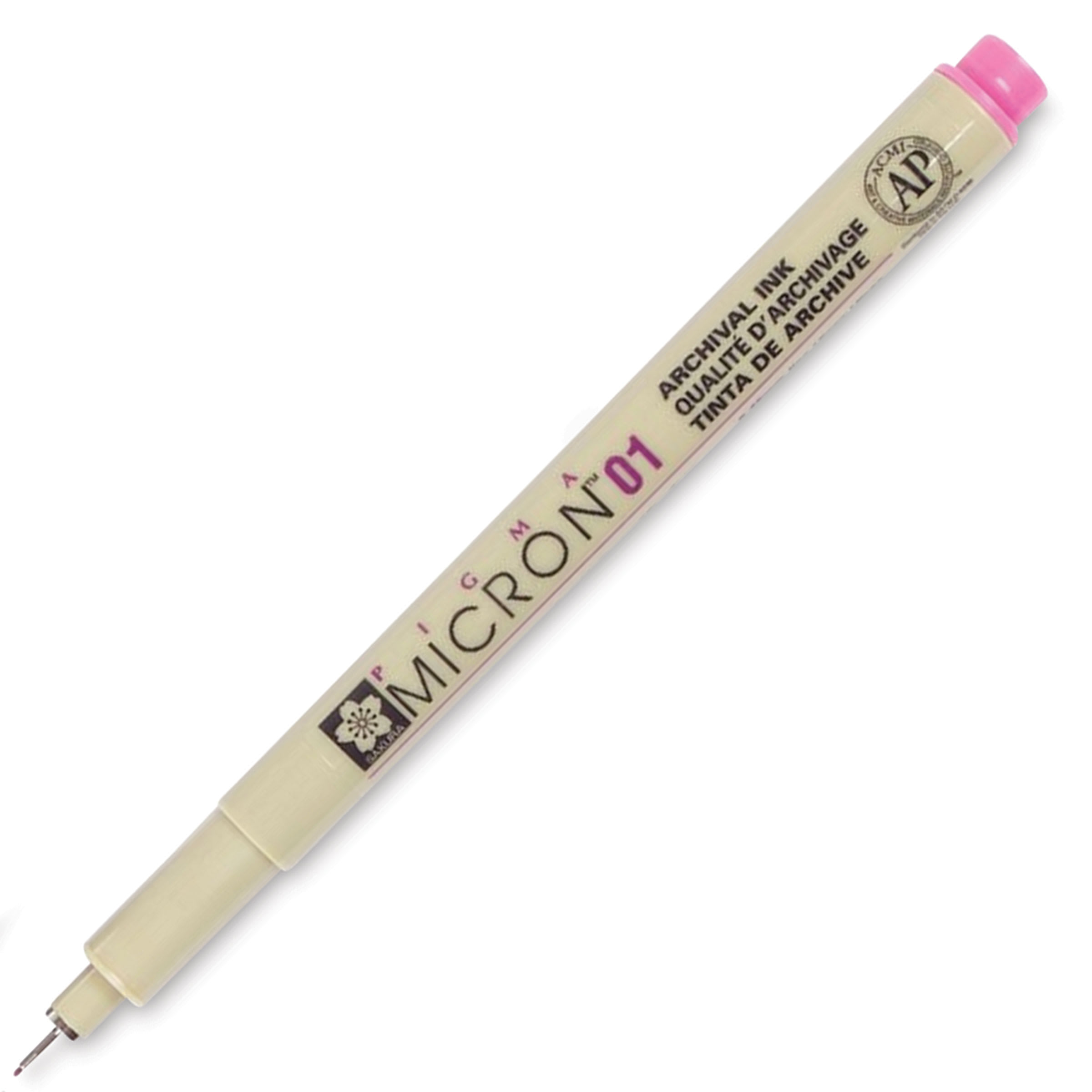 Pigma® Micron™ 01 Fine Line Pen By Sakura in Rose | 0.25 mm