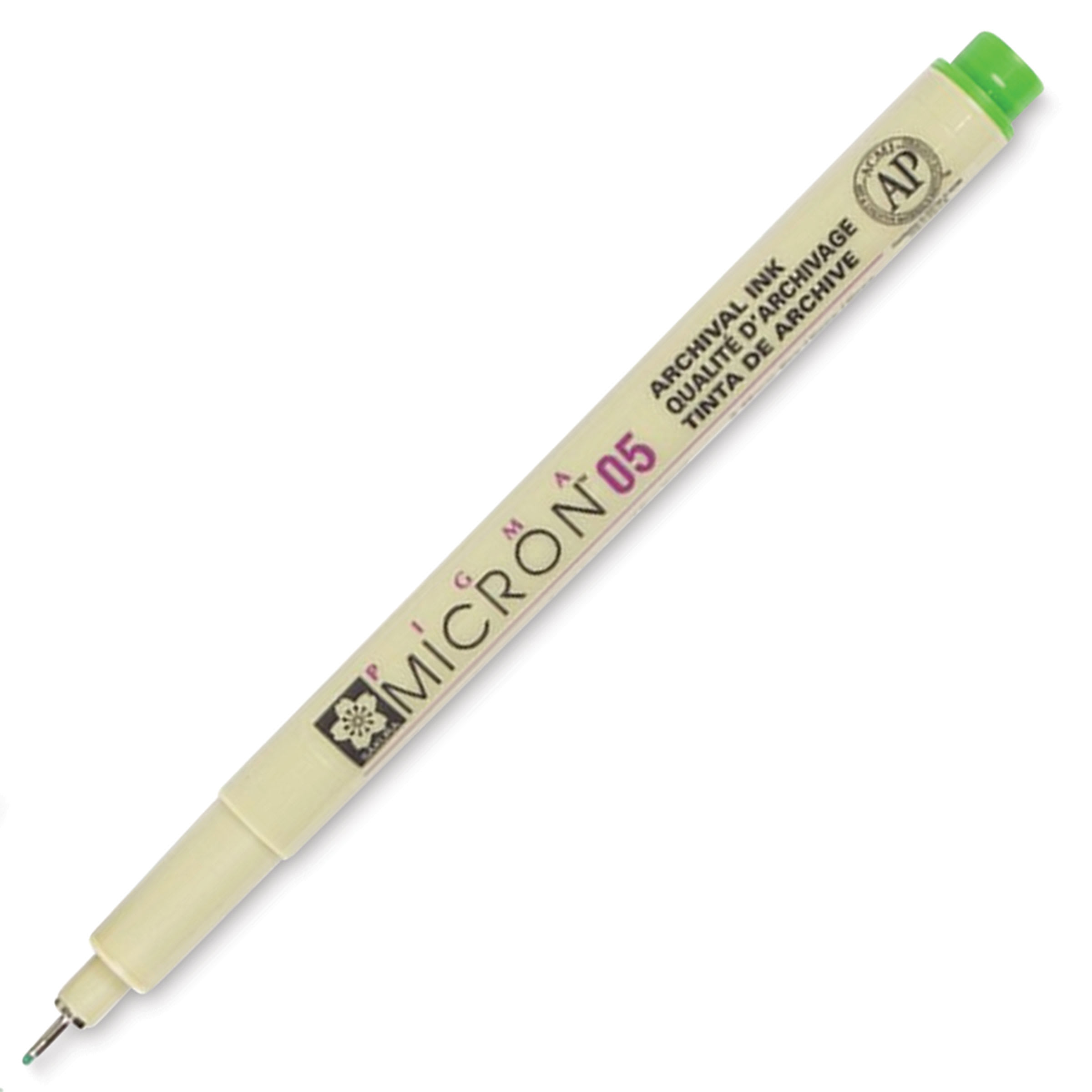 Pigma® Micron™ 05 Fine Line Pen By Sakura in Fresh Green | 0.45 mm