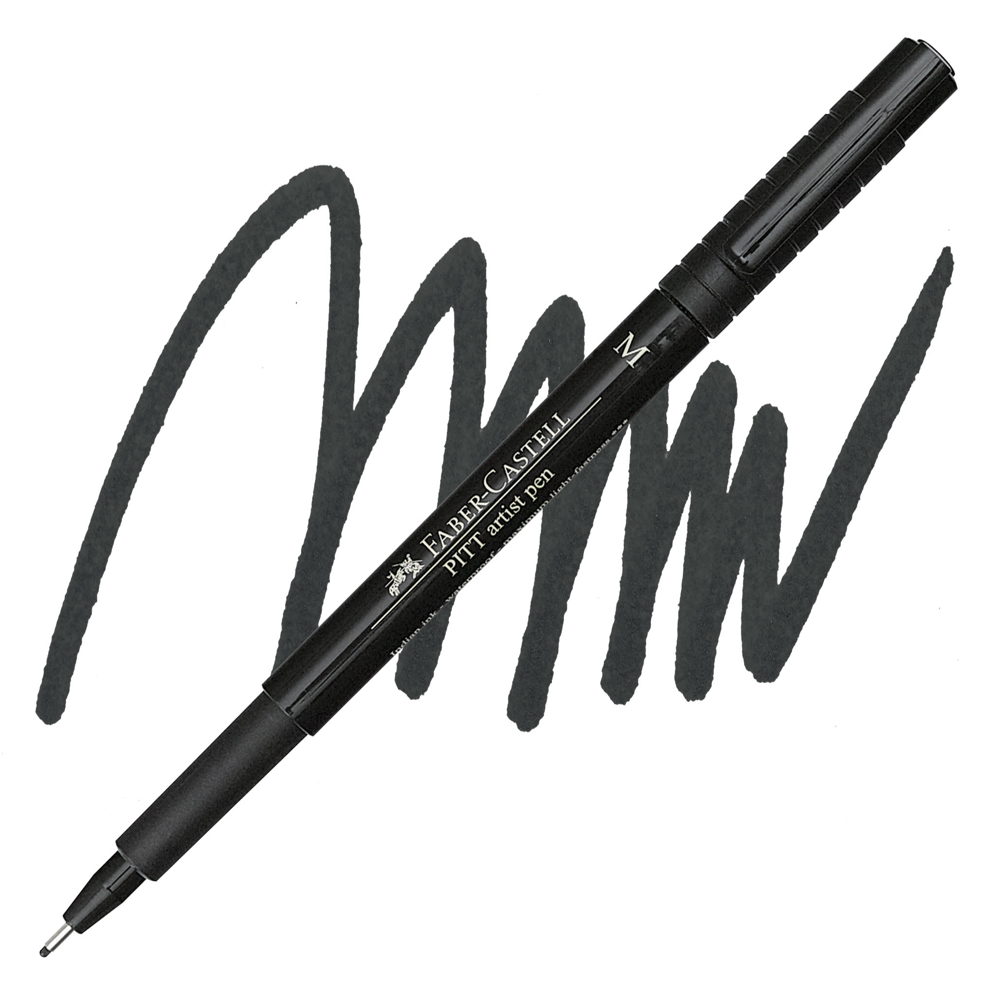 Faber-Castell Pitt Artist Pen - Black, Medium Nib