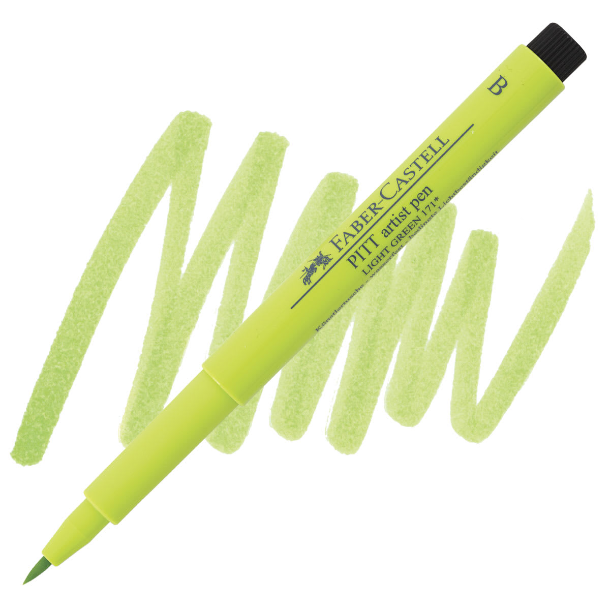 Faber-Castell Pitt Artist Pen - Light Green, Brush Nib