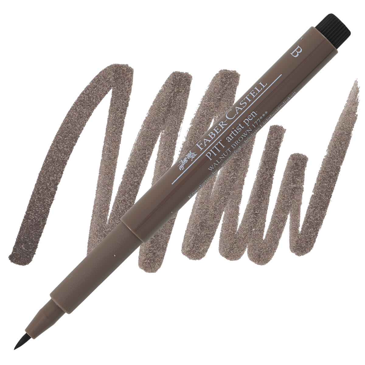 Faber-Castell Pitt Artist Pen - Walnut Brown, Brush Nib