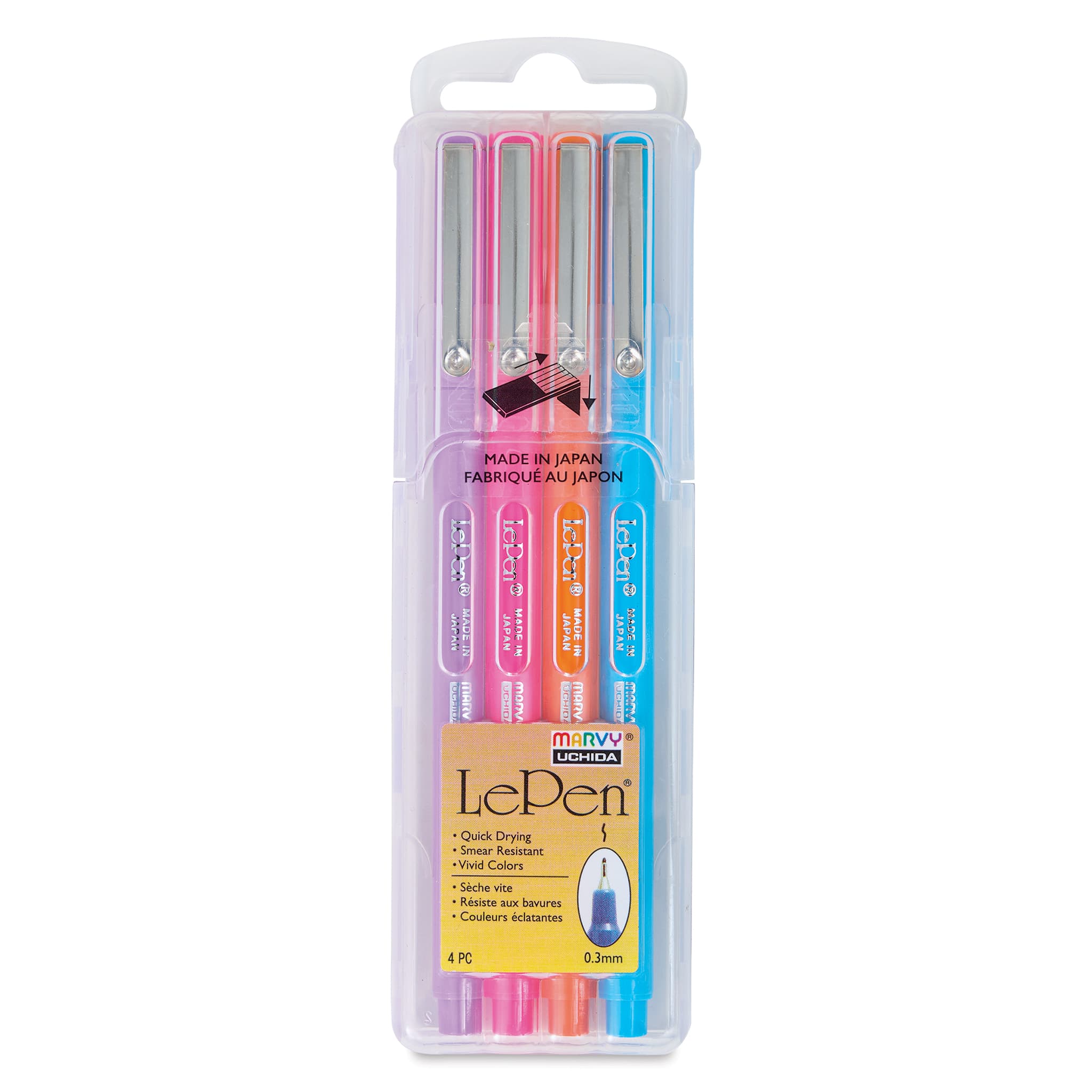 Marvy® Uchida LePen® Extra Fine 4 Brilliant Pen Set By Marvy Uchida | 0.3 mm