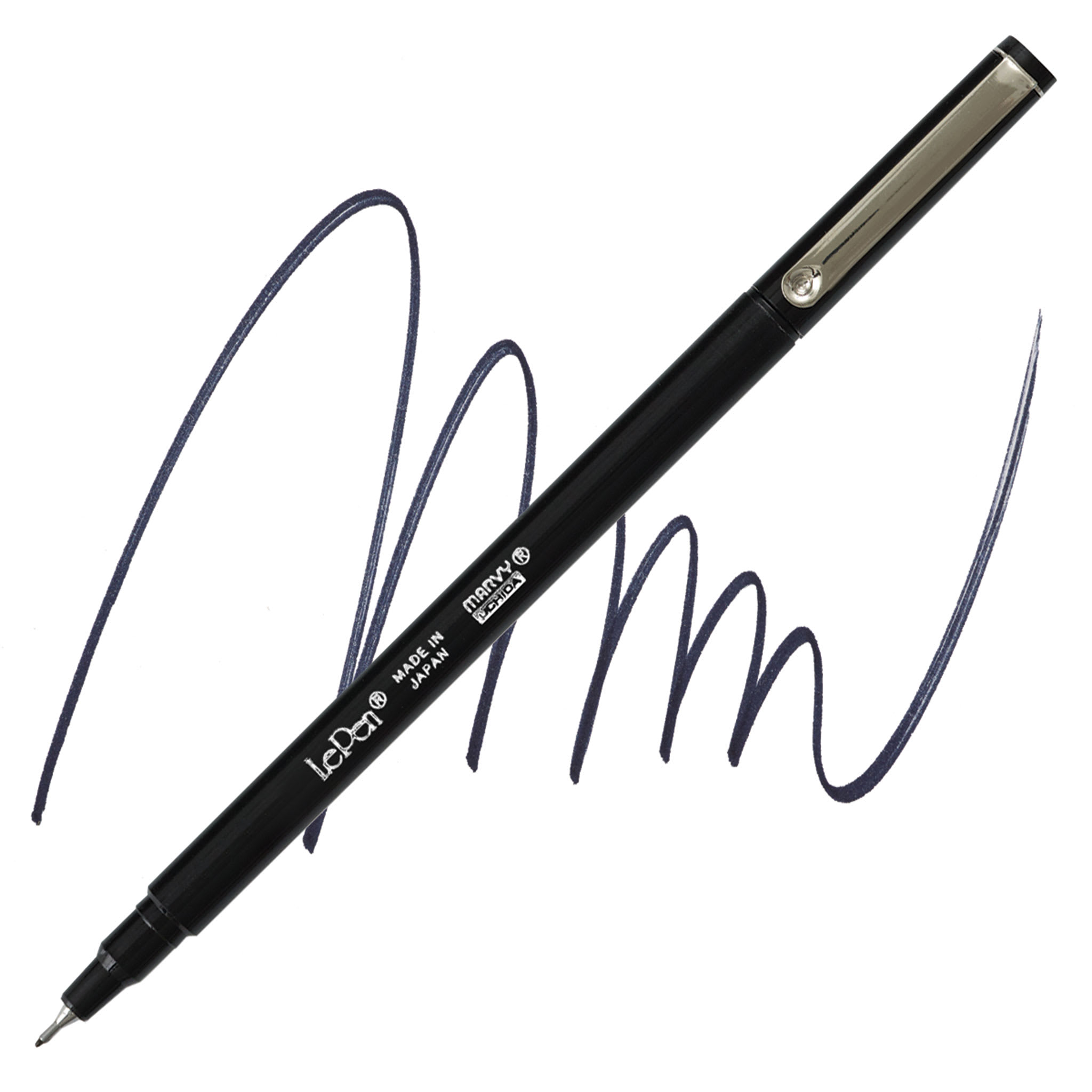 Marvy Uchida LePen Fine Line Marker - Black