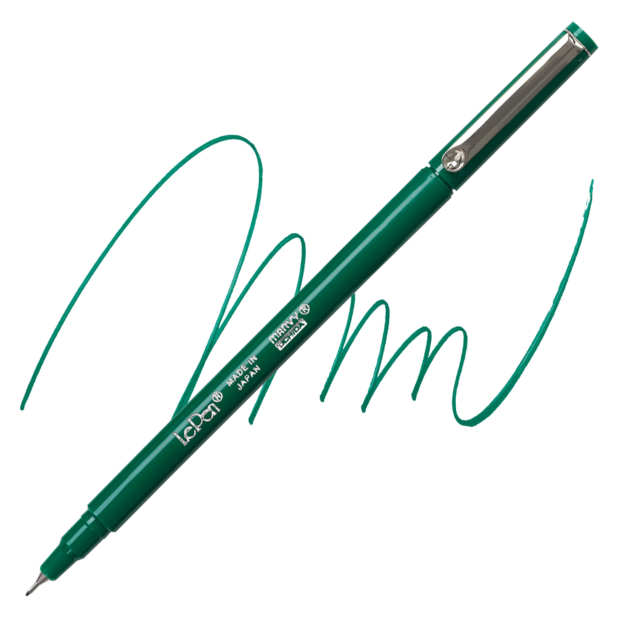 Marvy Uchida LePen Fine Line Marker - Green