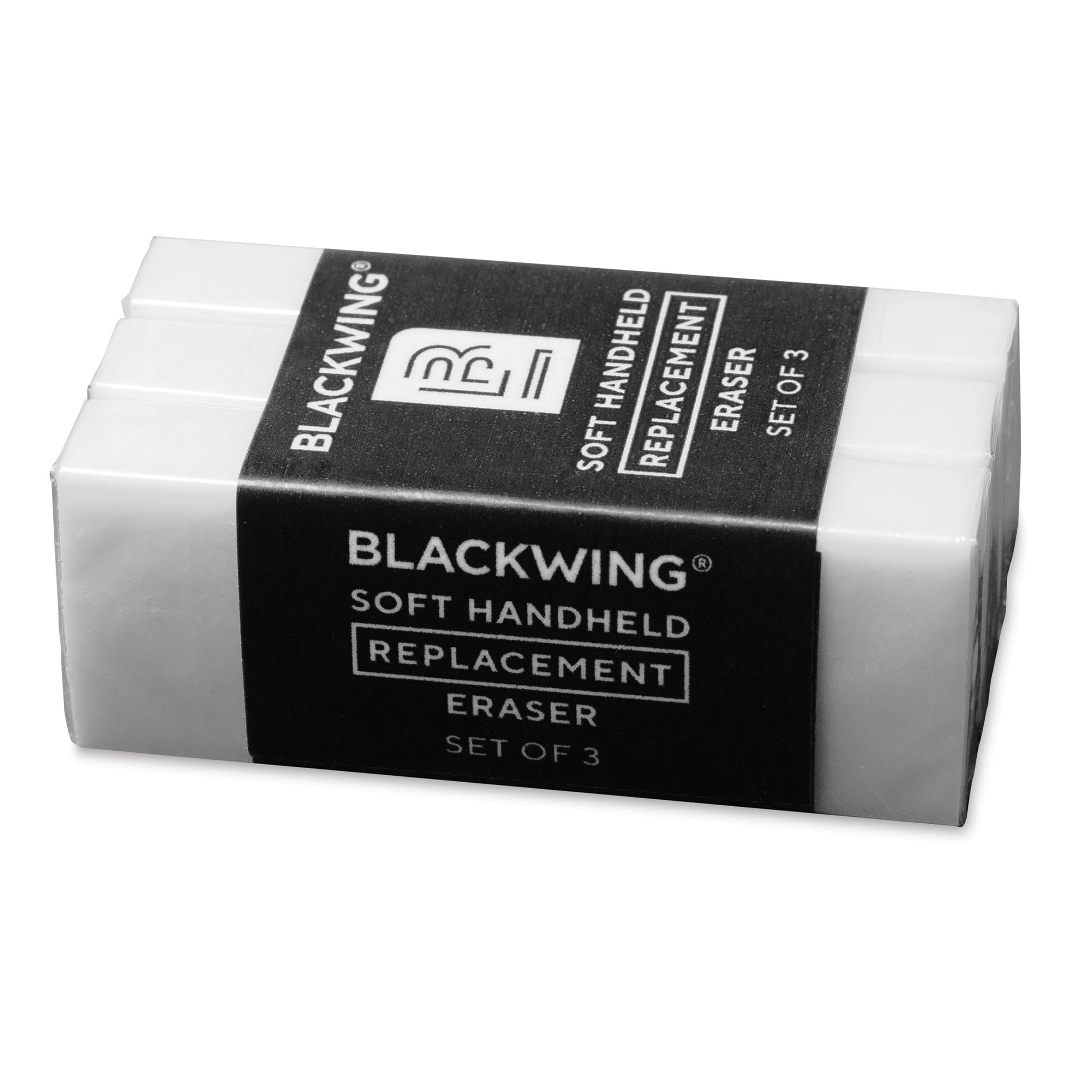 Blackwing Handheld Replacement Erasers  Pkg of 3