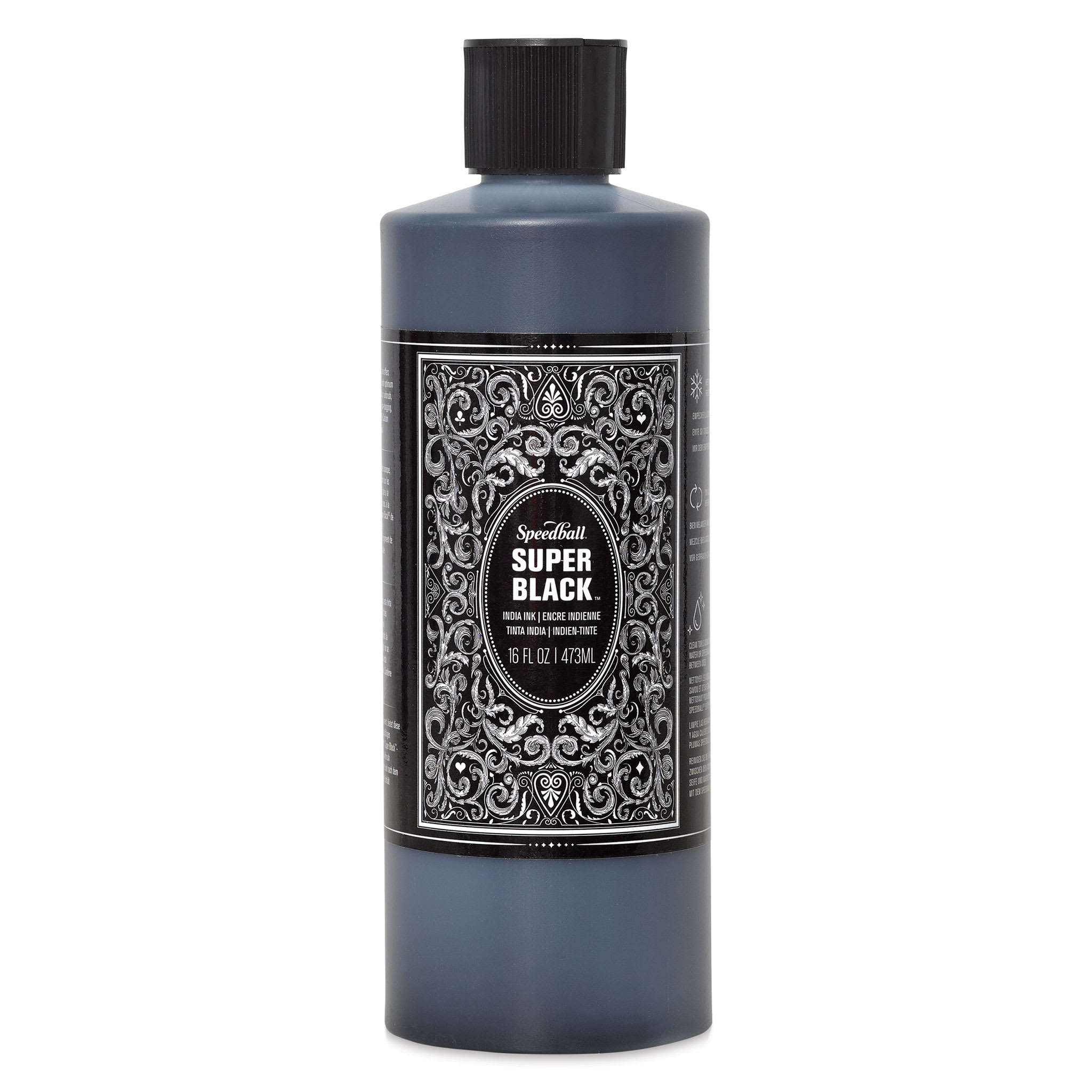 Speedball Super Black Waterproof India Ink - Pint