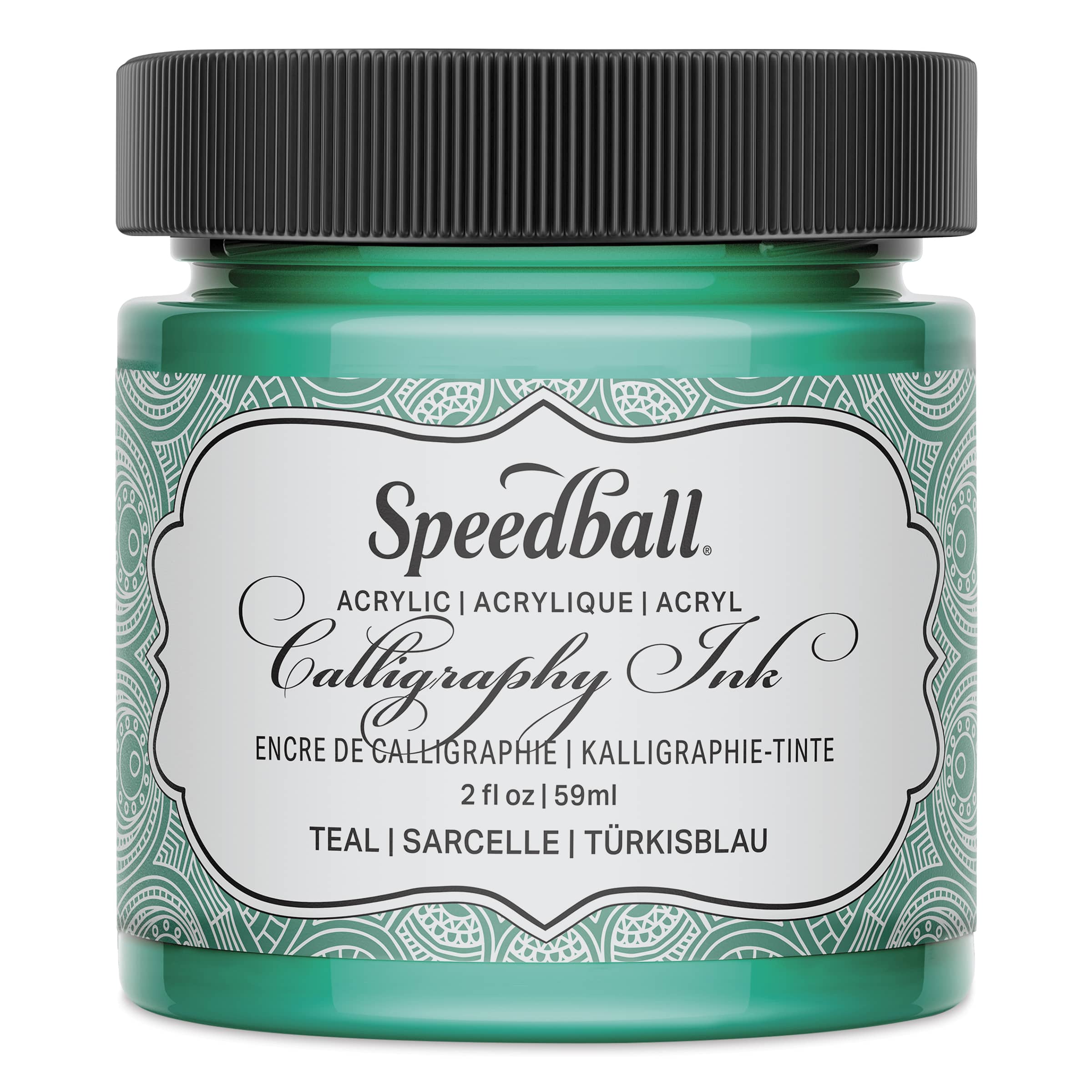 Speedball Calligraphy Ink - 2 oz, Teal Green