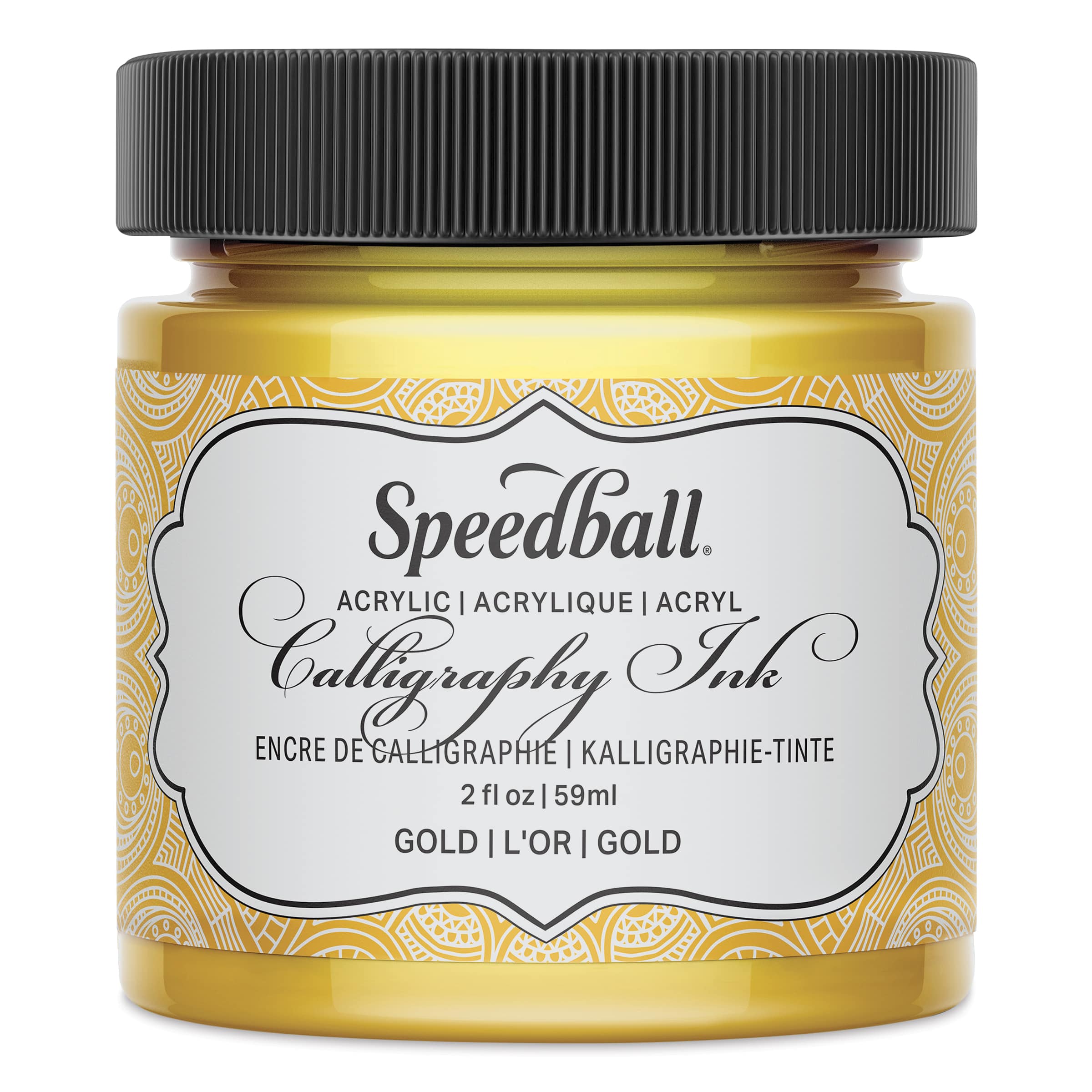 Speedball® 2 oz Acrylic Calligraphy Ink in Gold | 2 fl oz