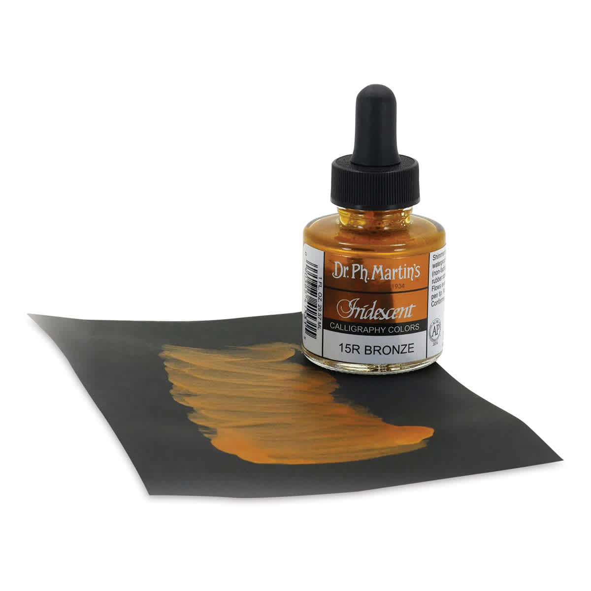 Dr. Ph. Martin's Iridescent Calligraphy Ink - Bronze, 1 oz