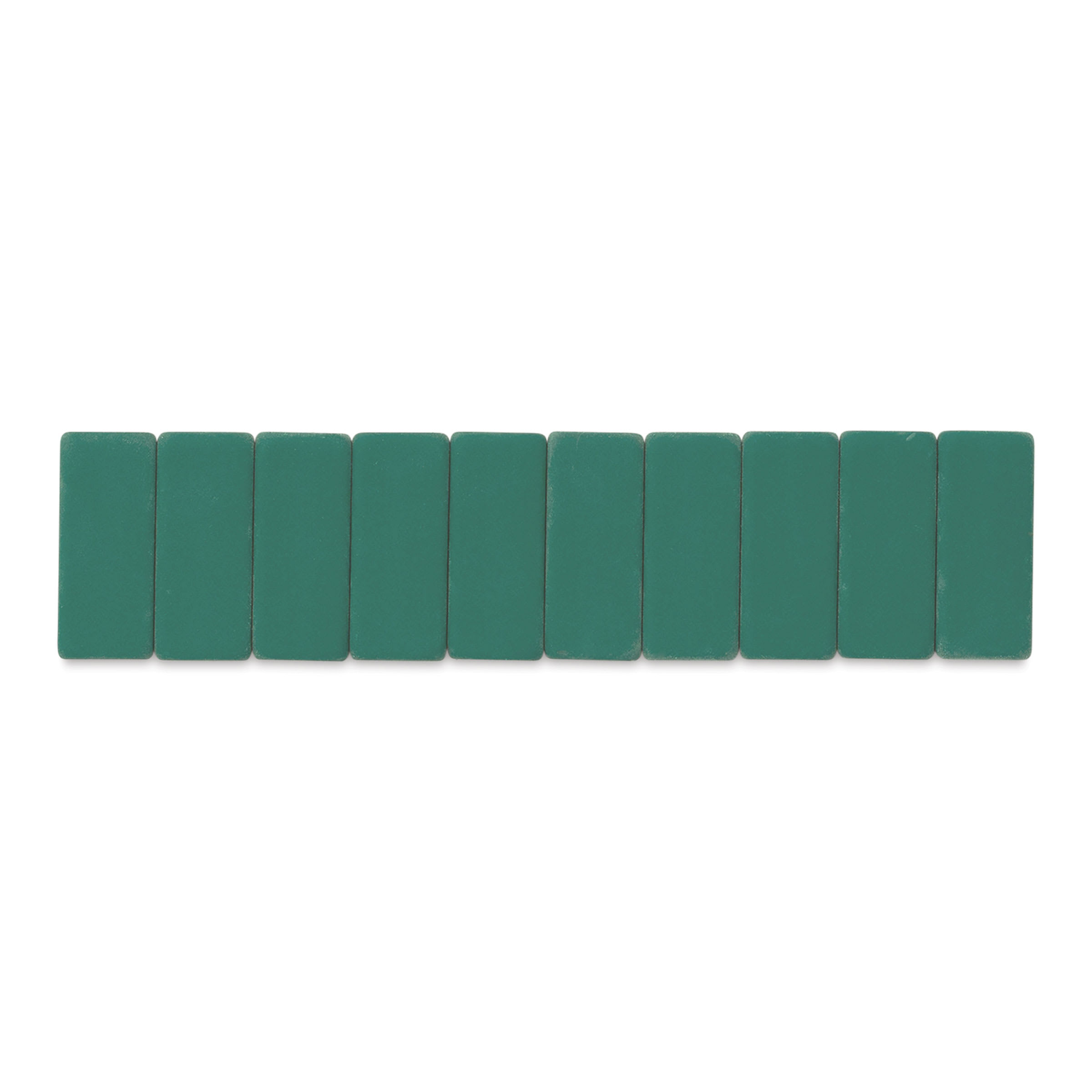 Blackwing Pencil Replacement Erasers - Teal, Pkg of 10