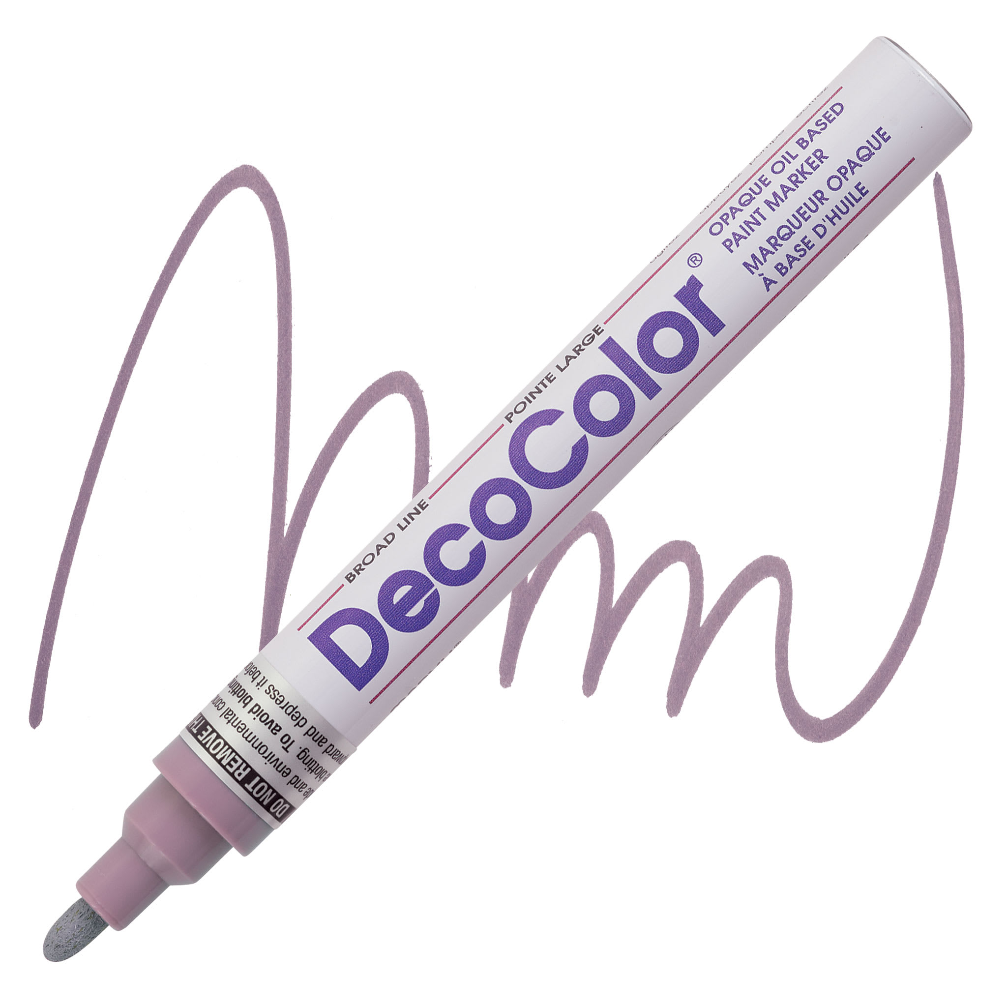 Decocolor Paint Marker - Pale Mauve, Broad Tip