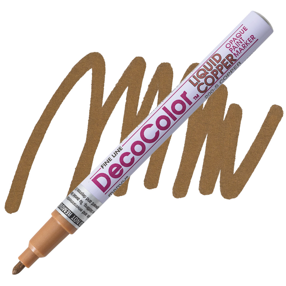 Decocolor Paint Marker - Copper, Fine Tip