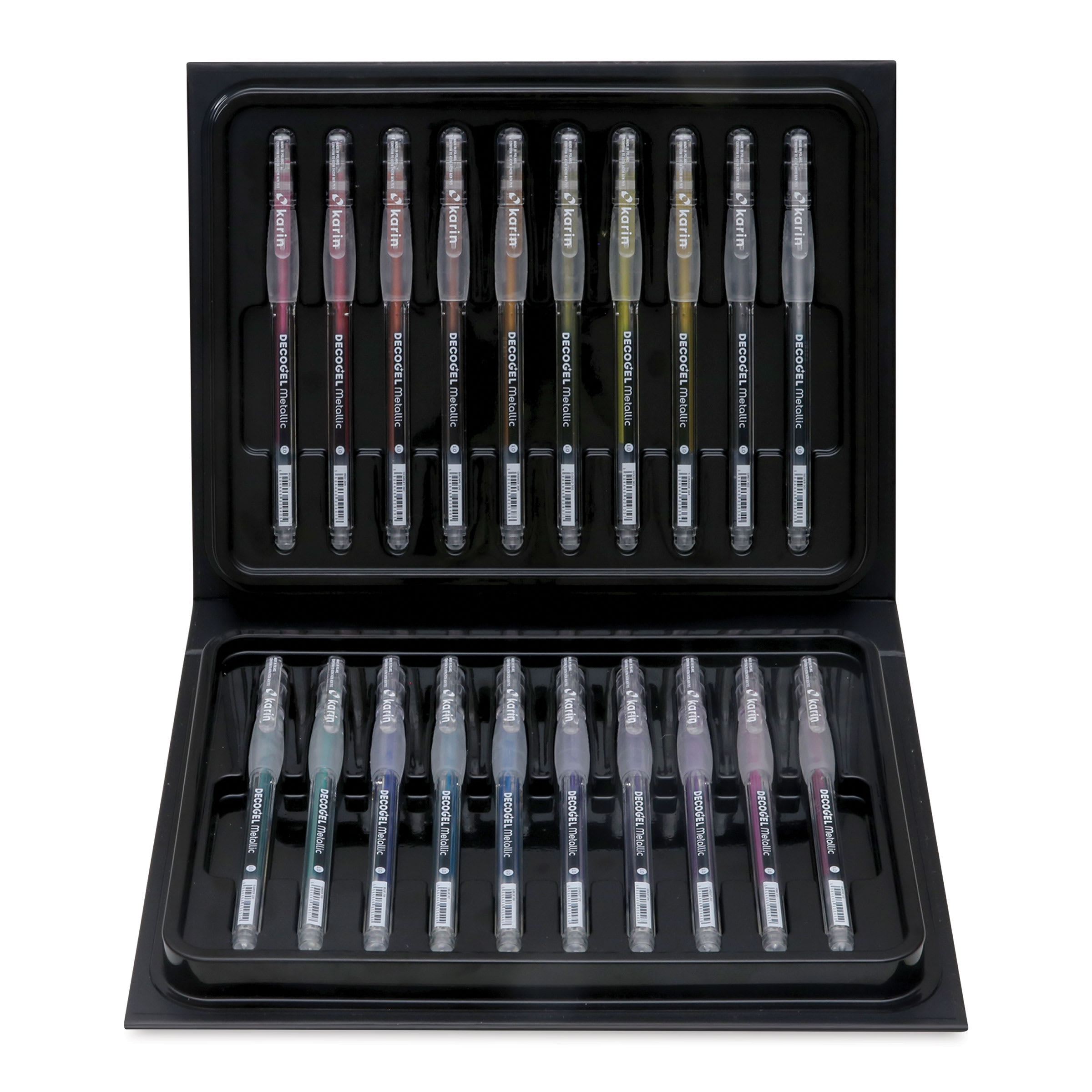 Karin DecoGel Metallic Pens - Assorted Colors, Set of 20