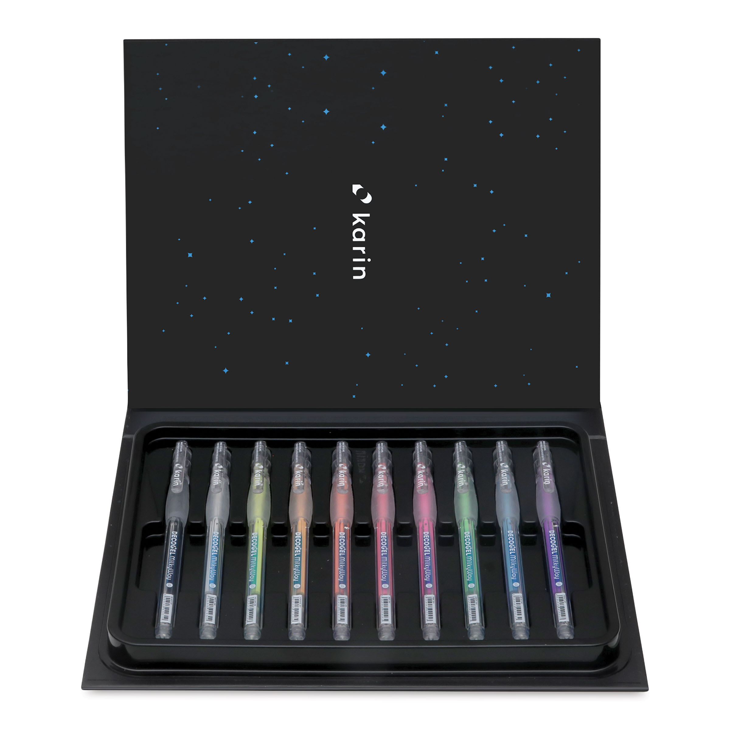 Karin DecoGel MilkyWay Pens - Assorted Colors, Set of 10
