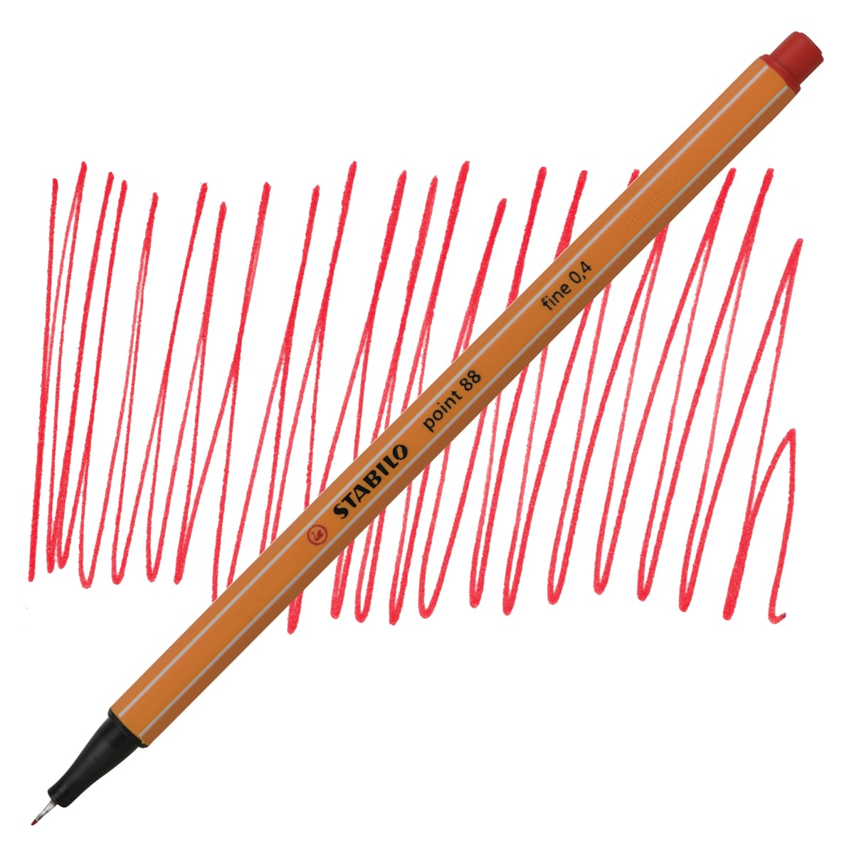 Stabilo Point 88 Fineliner Pen - Red