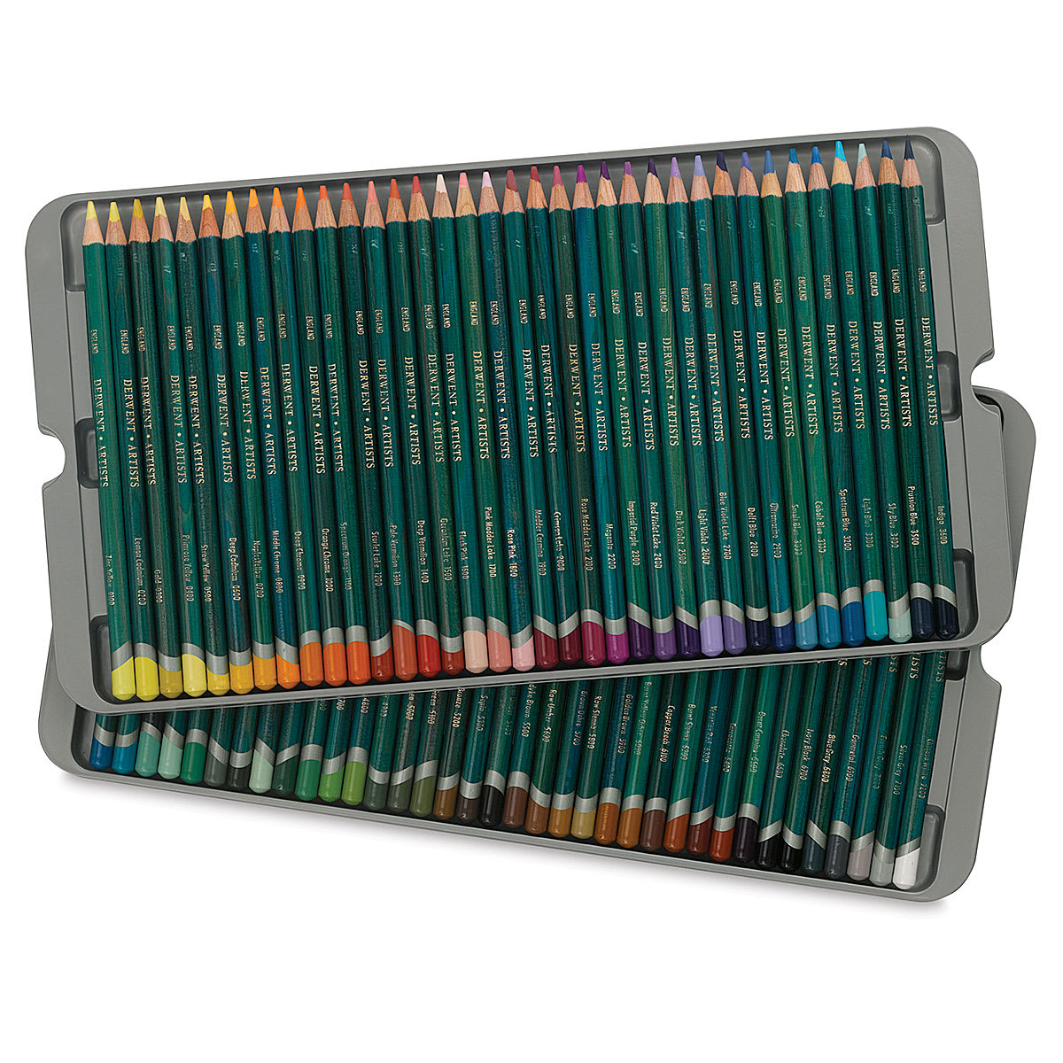 Derwent Artists Coloured Pencil Tin Can - 72pcs
