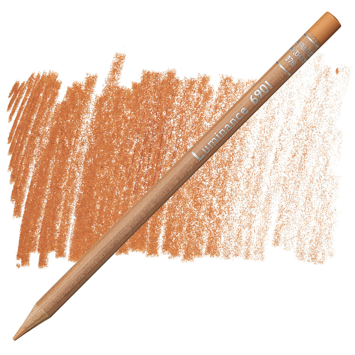 Caran d'Ache Luminance Colored Pencil - Burnt Ochre 50%