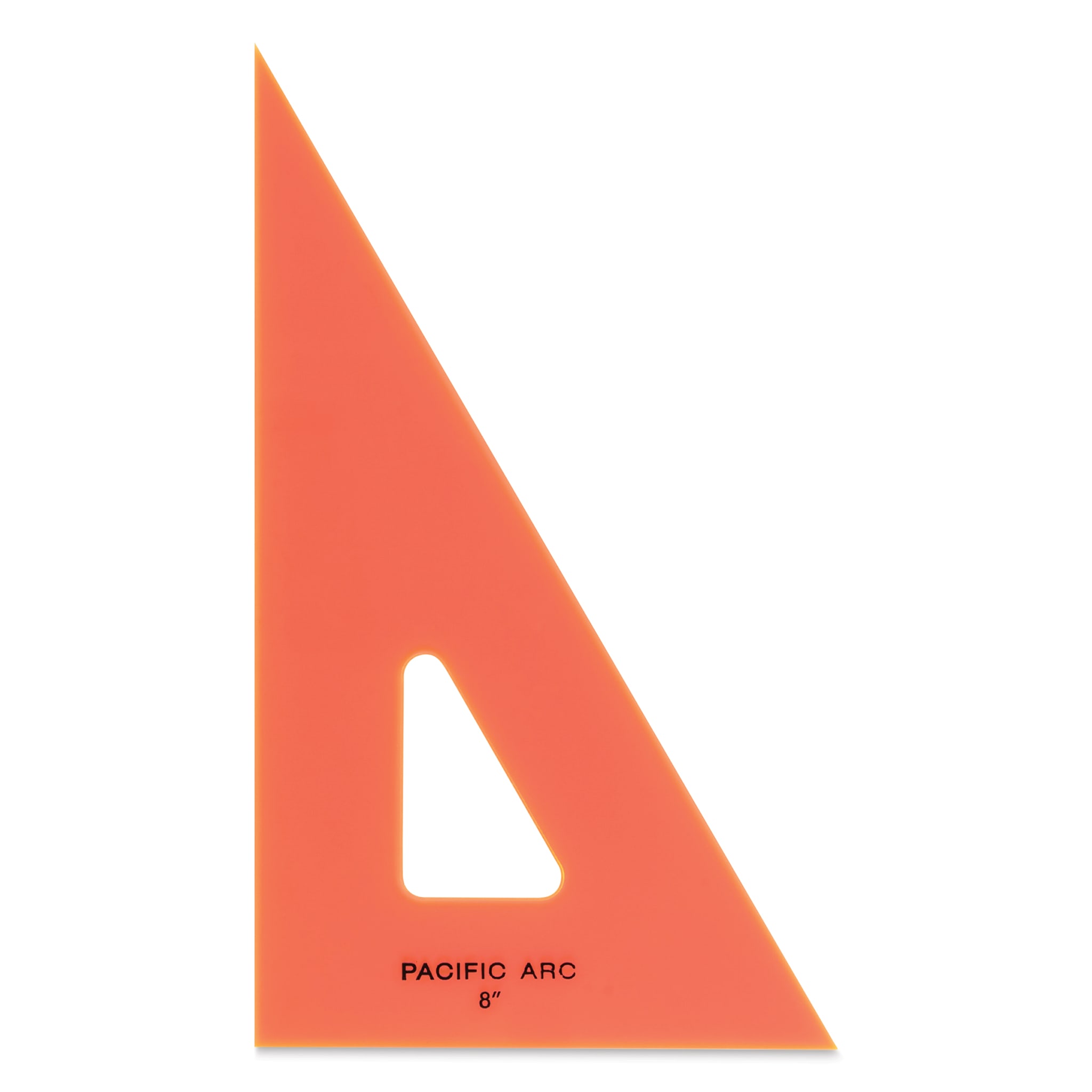 Pacific Arc Professional Fluorescent Triangle - 8", 30-60 Degree