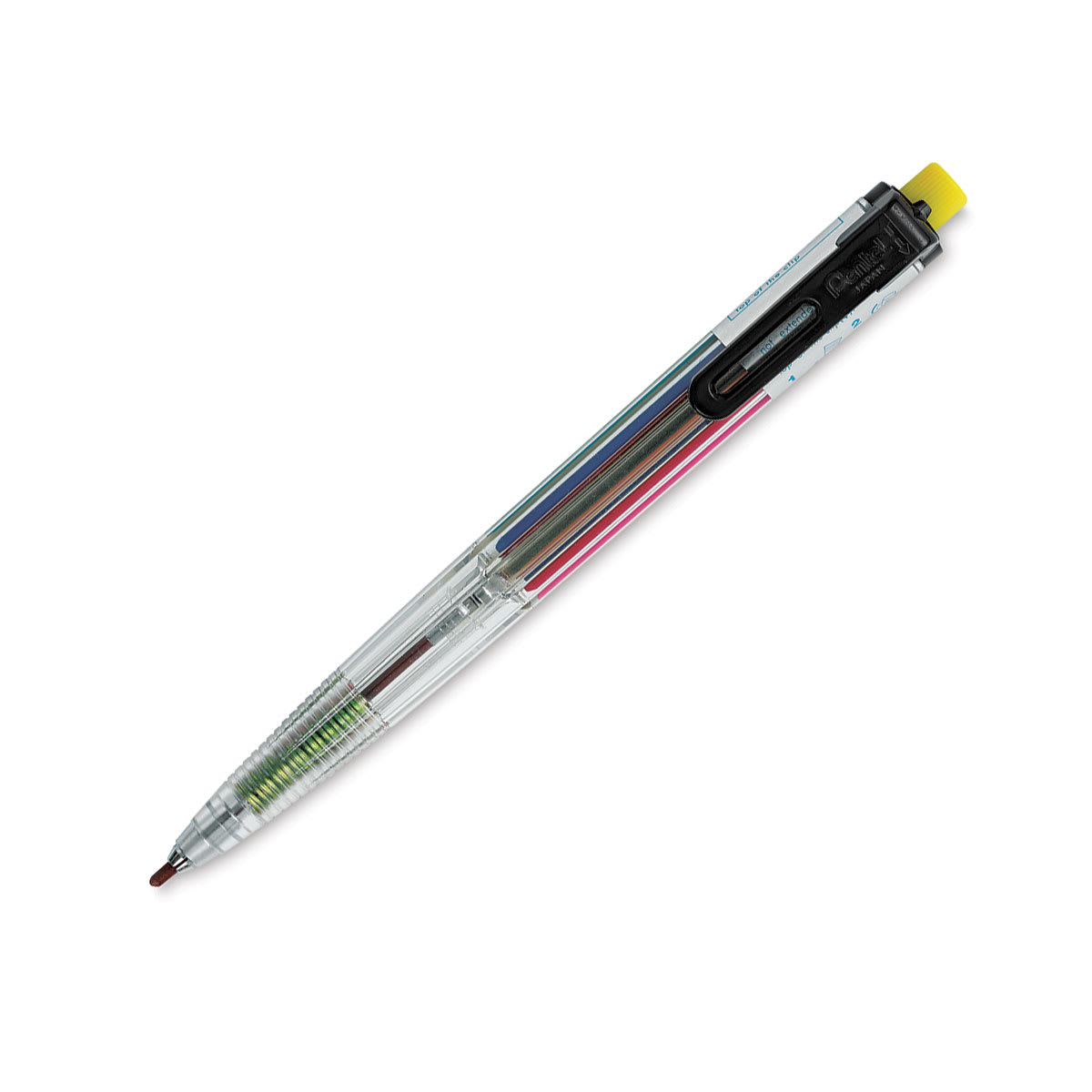 Pentel 8 Color Mechanical Pencil, 2.0mm, #2 Hard Lead (PTAPH158BP), Cotton | Quill