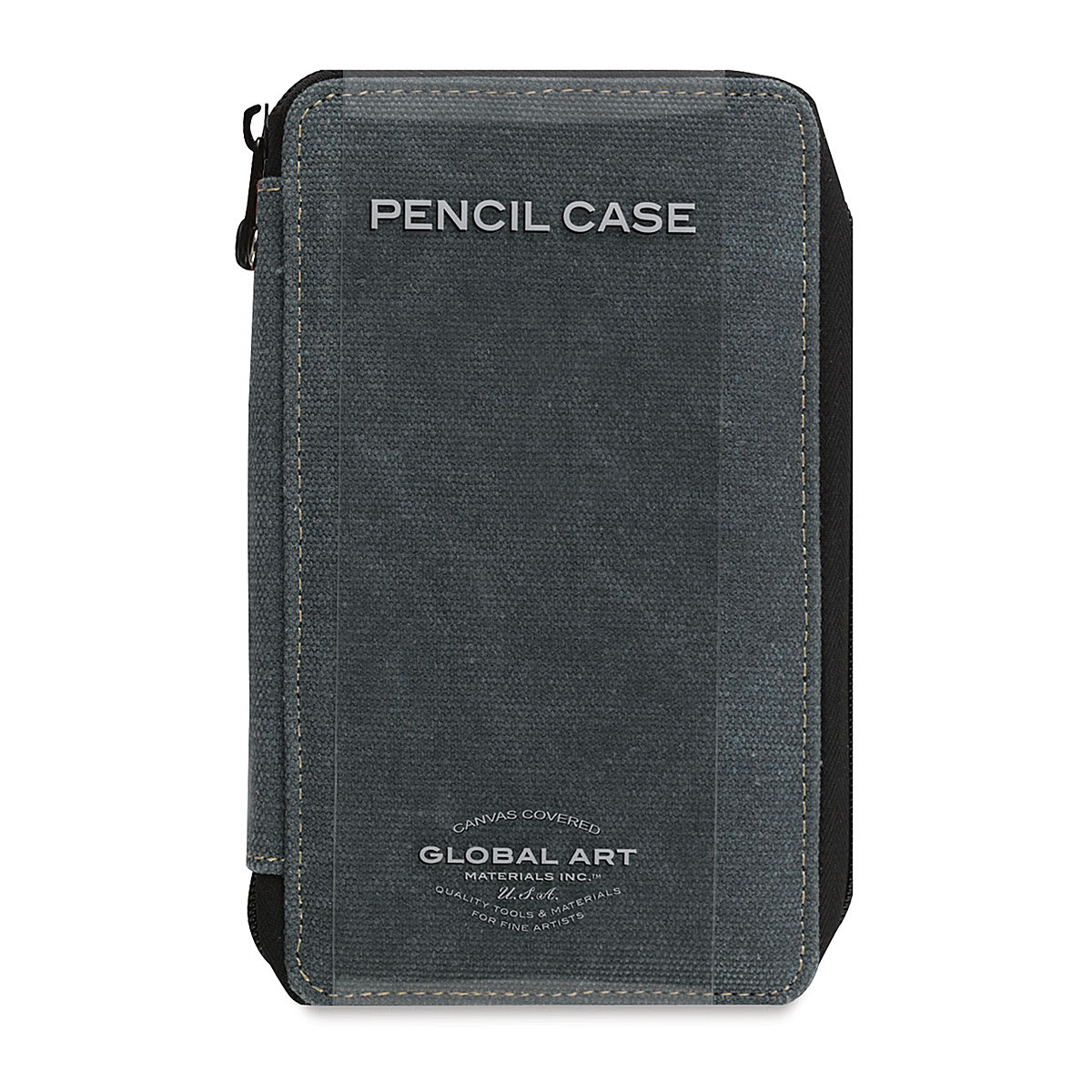 Speedball Canvas Pencil Case - Steel Blue, for 48 Pencils
