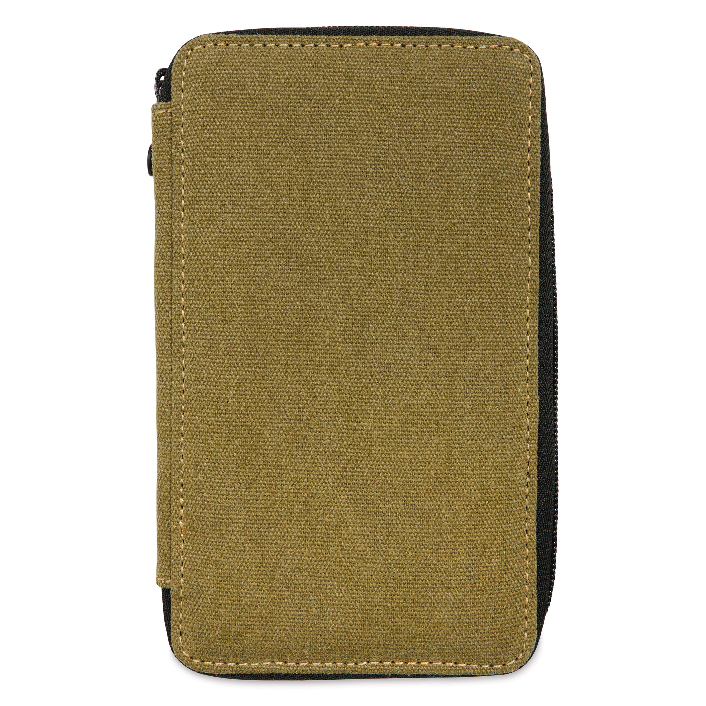Speedball Canvas Pencil Case - Olive, for 24 Pencils