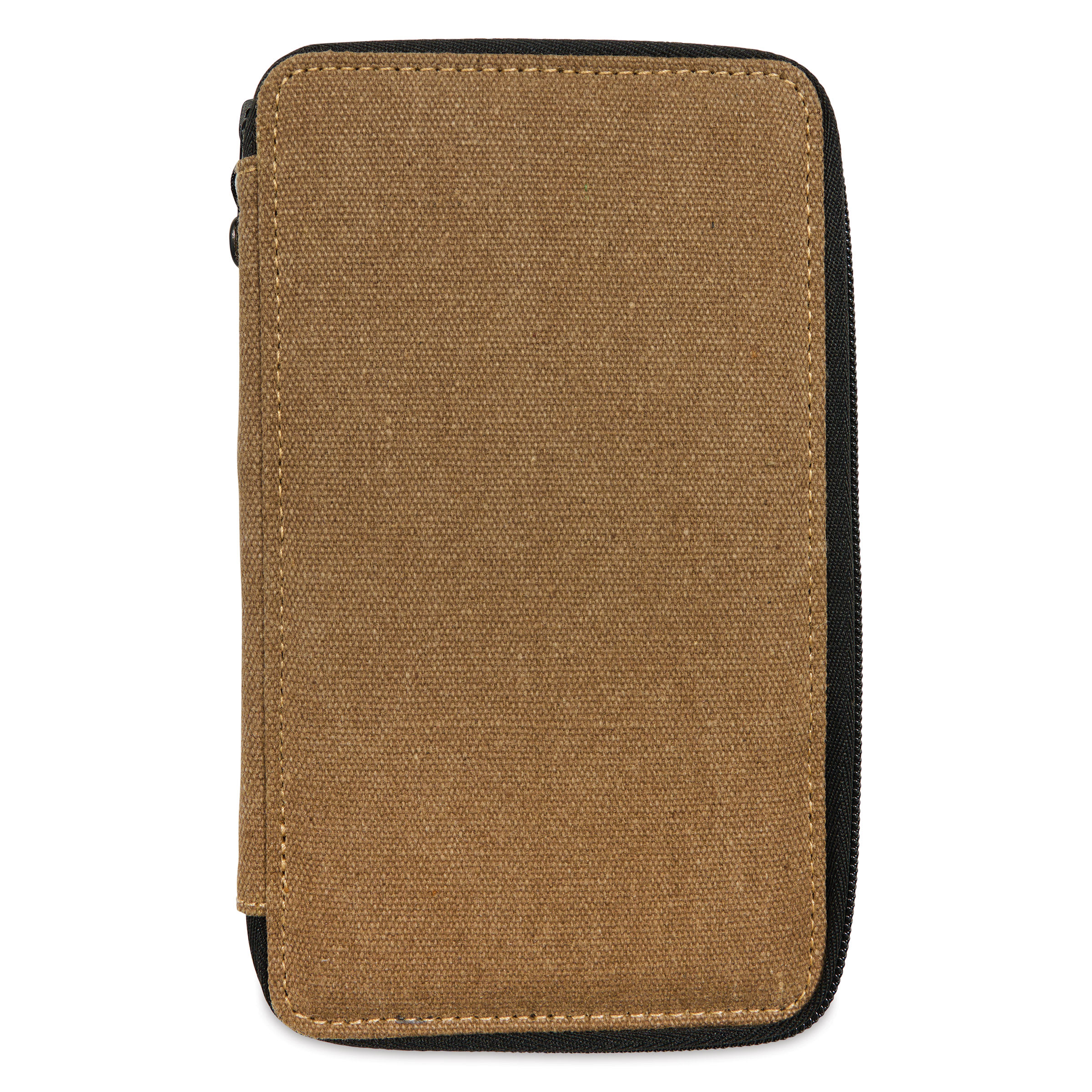 Speedball Canvas Pencil Case - Chocolate, for 24 Pencils
