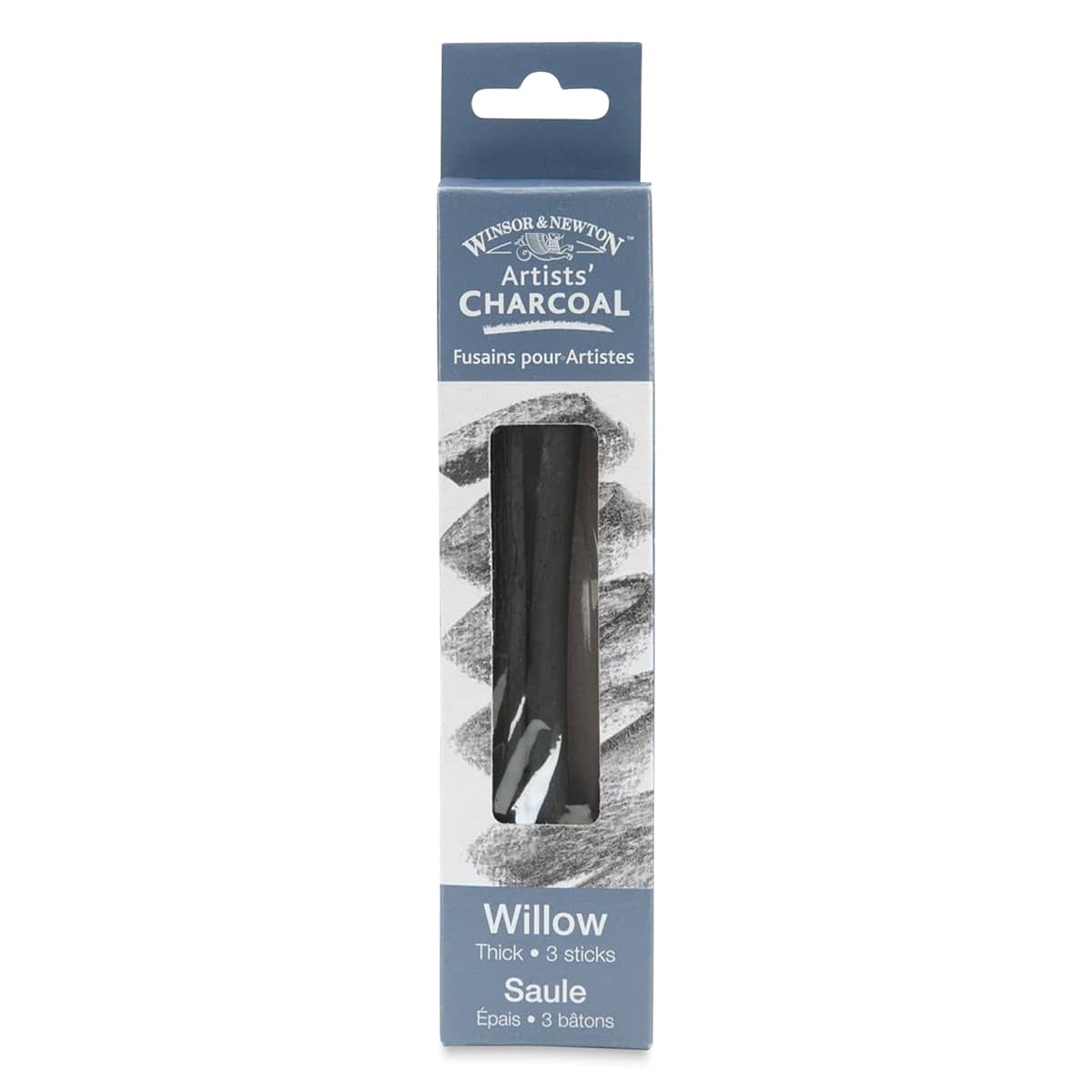 Winsor & Newton Willow Charcoal - Thick, Box of 3