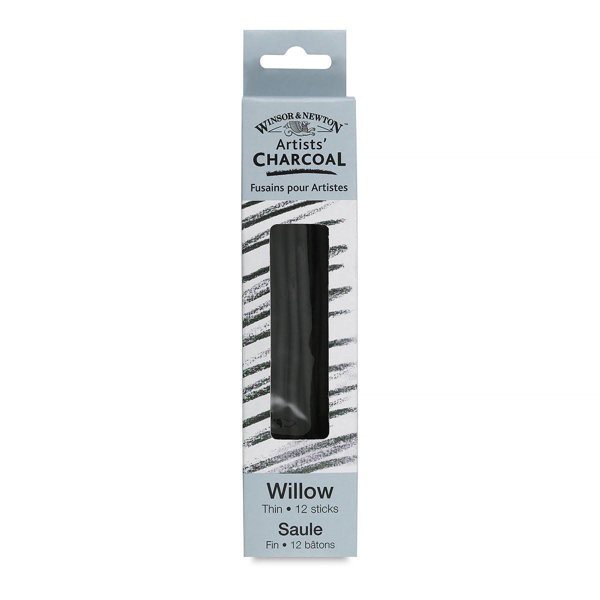Winsor & Newton Willow Charcoal - Thin, Pack of 12