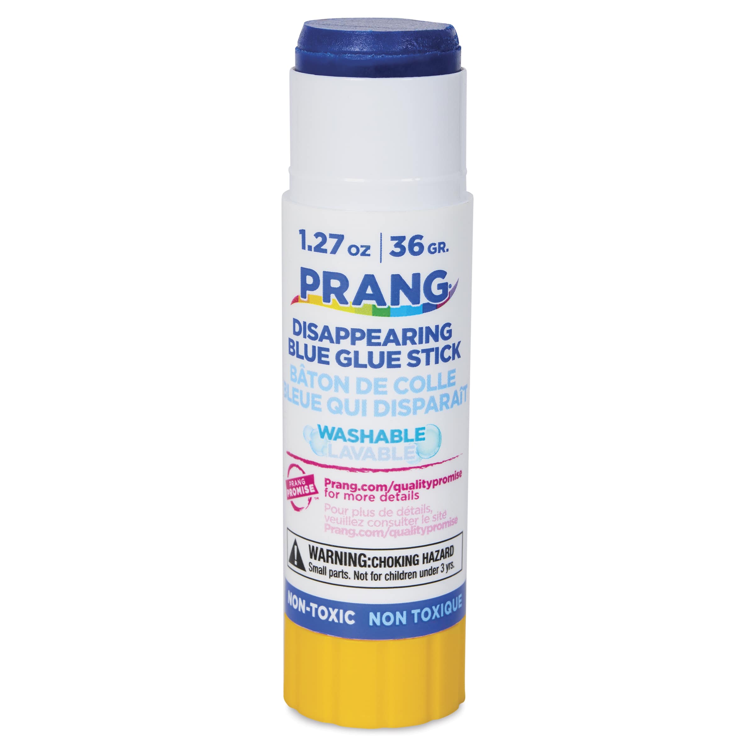 026055 Non-Toxic Odorless Washable Glue Stick- 1.27 Oz- Blue And Dries Clear