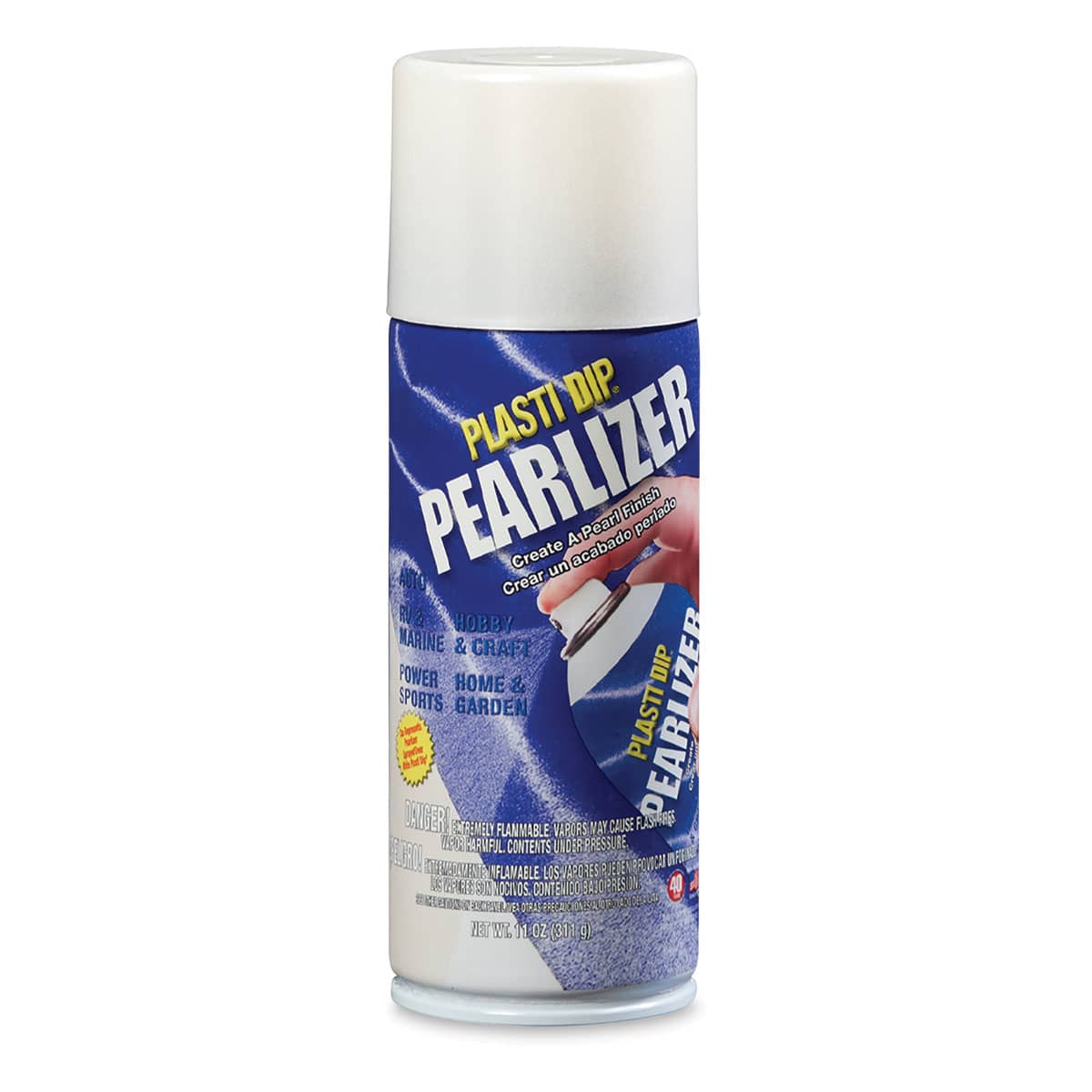 Plasti Dip Enhancer Spray - White, Pearlizer, 11 oz