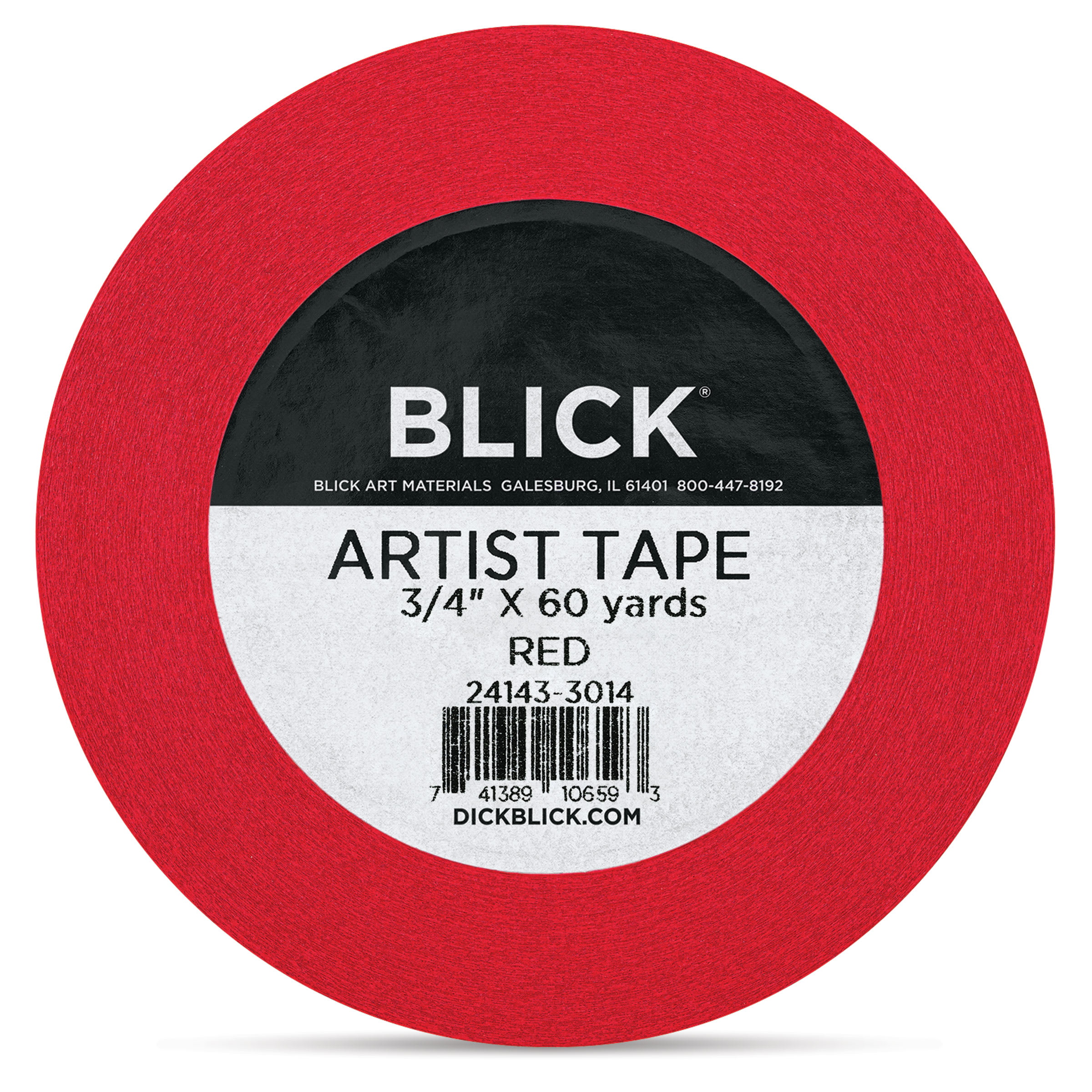 Blick Artist Tape - Red, 3/4" x 60 yds