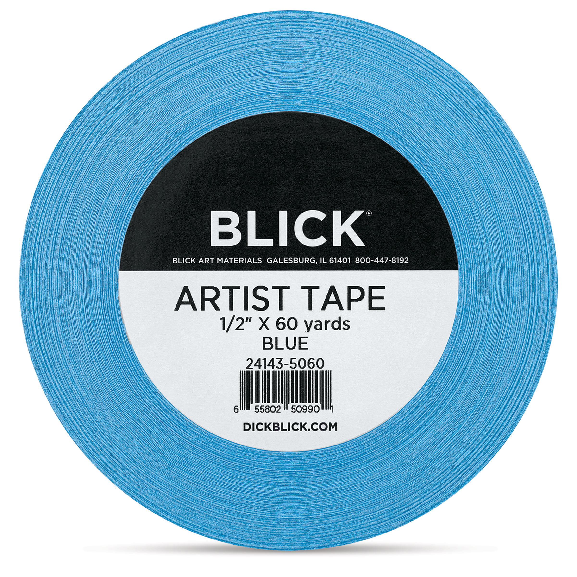 Blick Artist Tape - Blue, 1/2" x 60 yds
