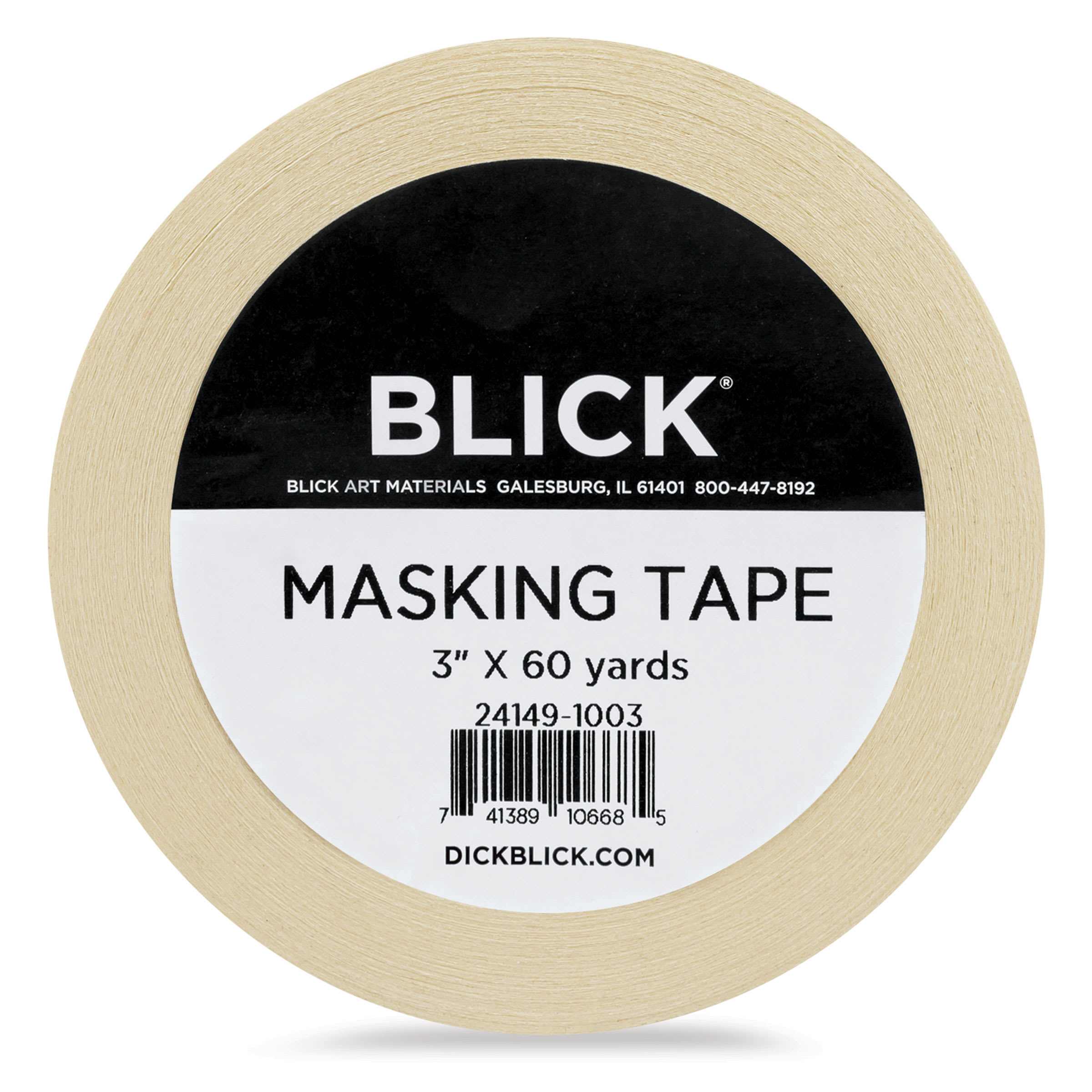 Blick General Purpose Masking Tape - Natural, 3" x 60 yds