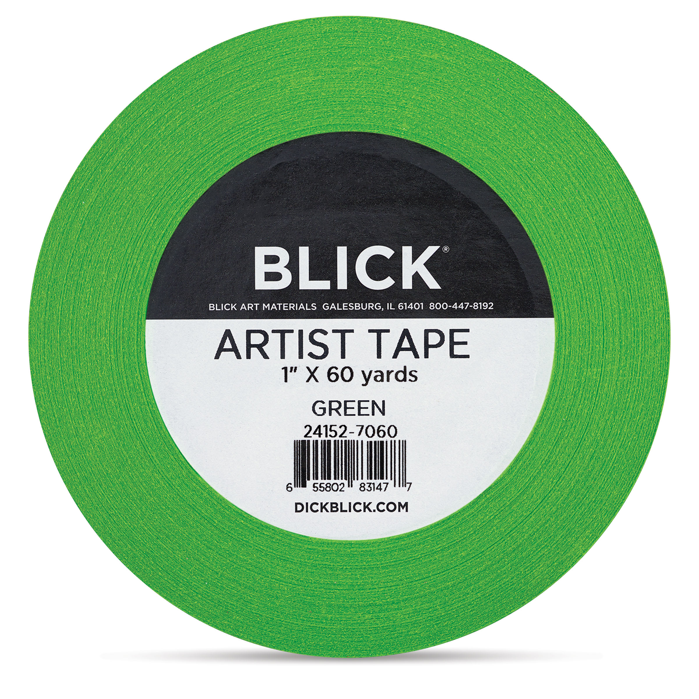 Blick Artist Tape - Green, 1" x 60 yds