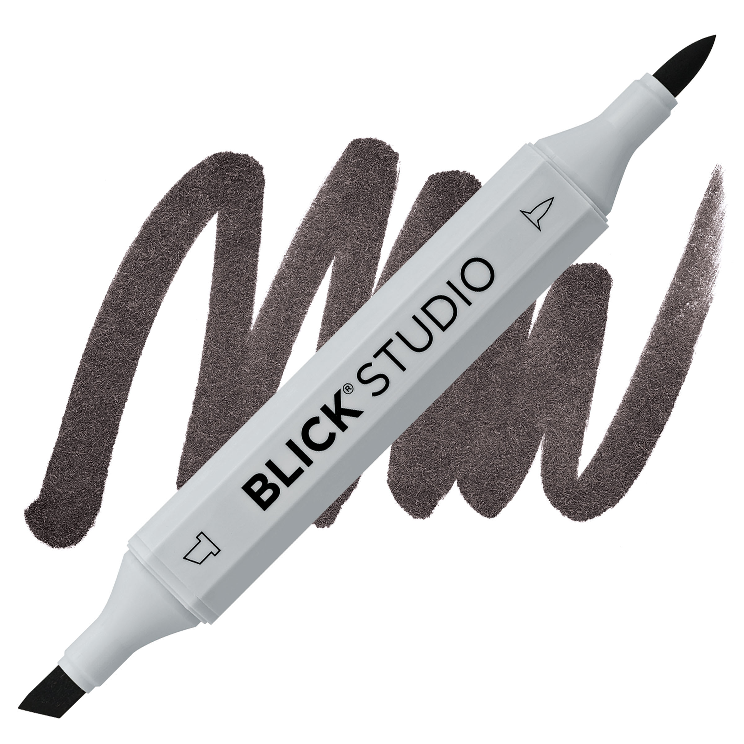 Blick Studio Brush Marker - Warm Black