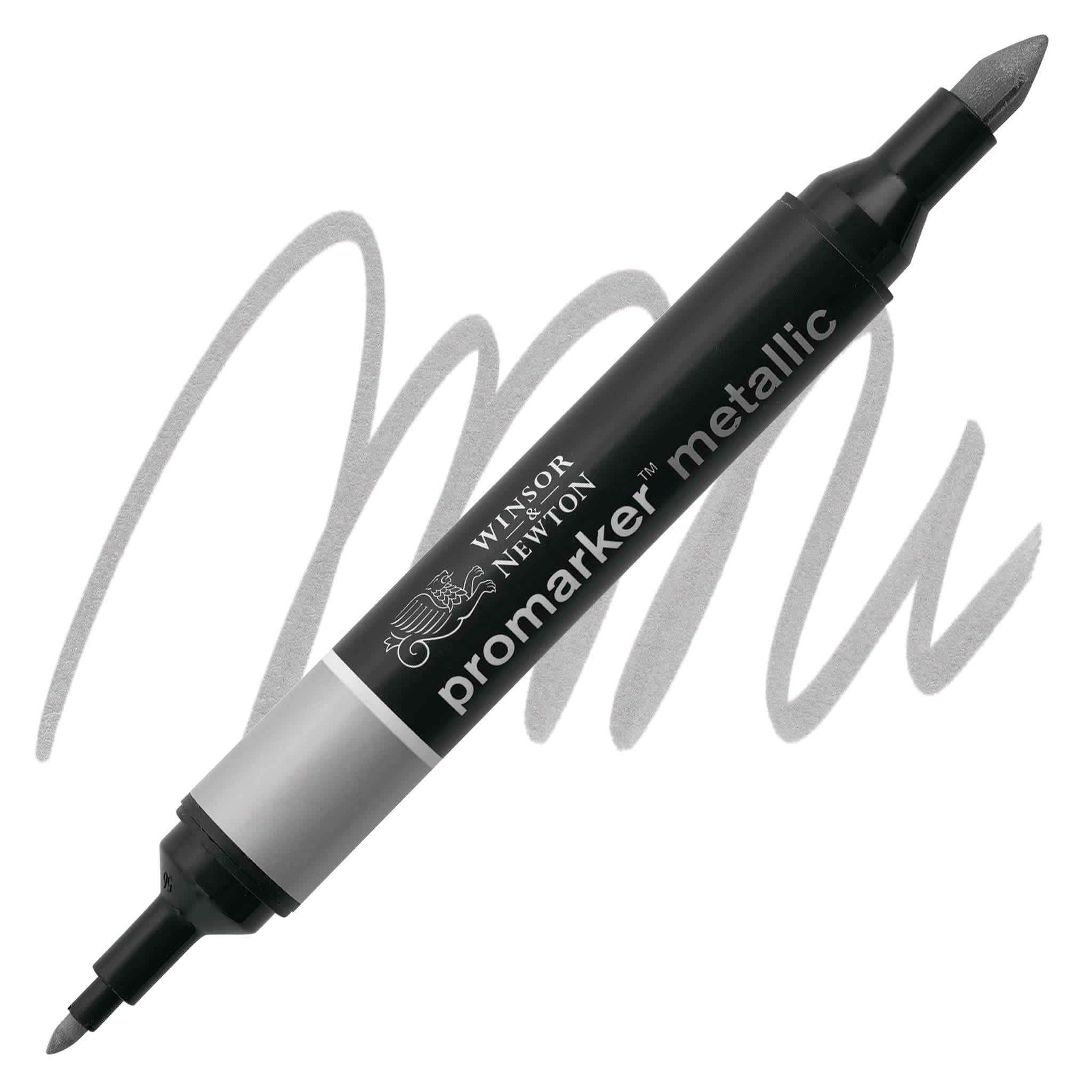 Winsor & Newton Promarker Metallic Marker - Silver