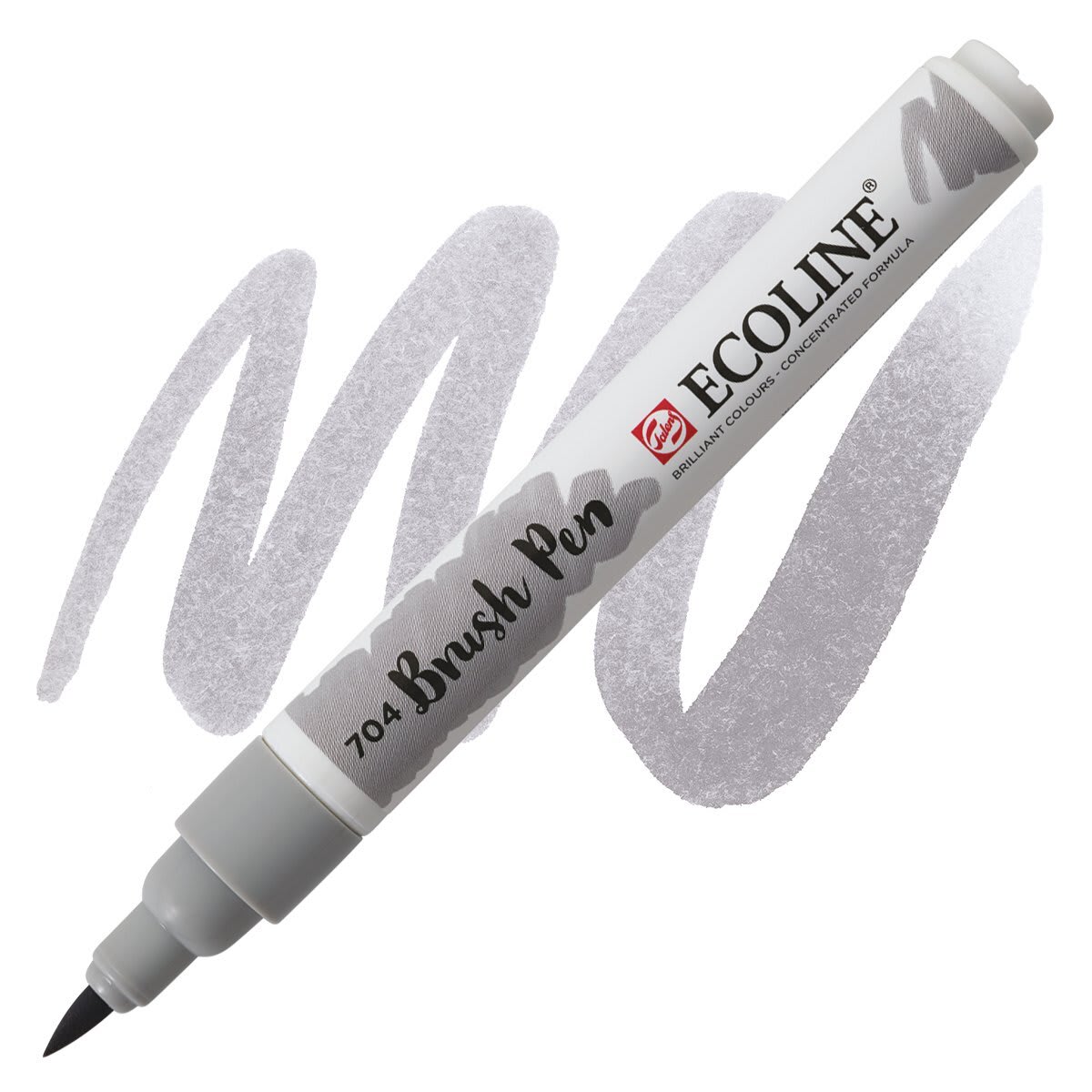 Royal Talens Ecoline Brush Marker - Grey